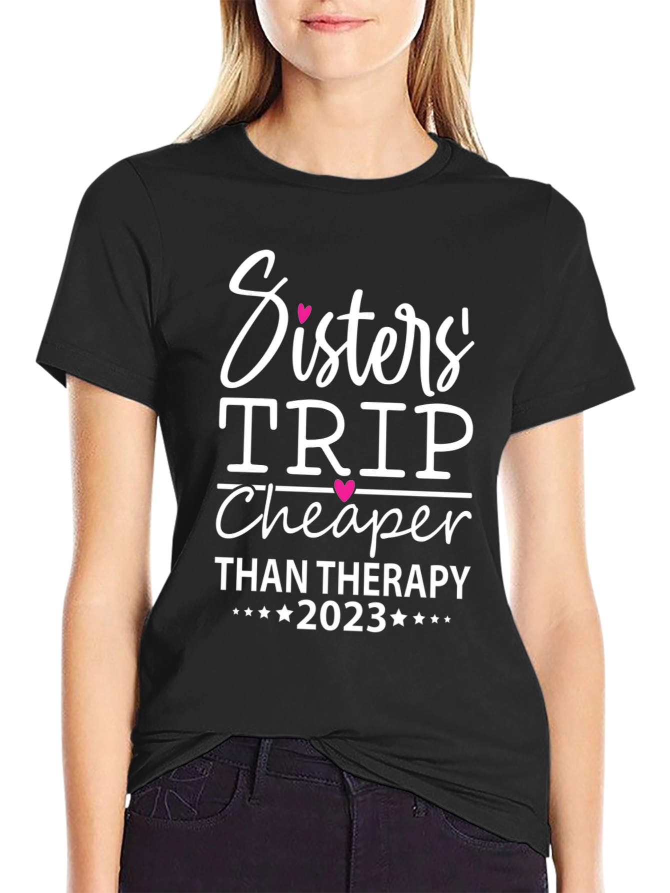 Sisters Trip Cheaper Than Therapy 2023 T-Shirt