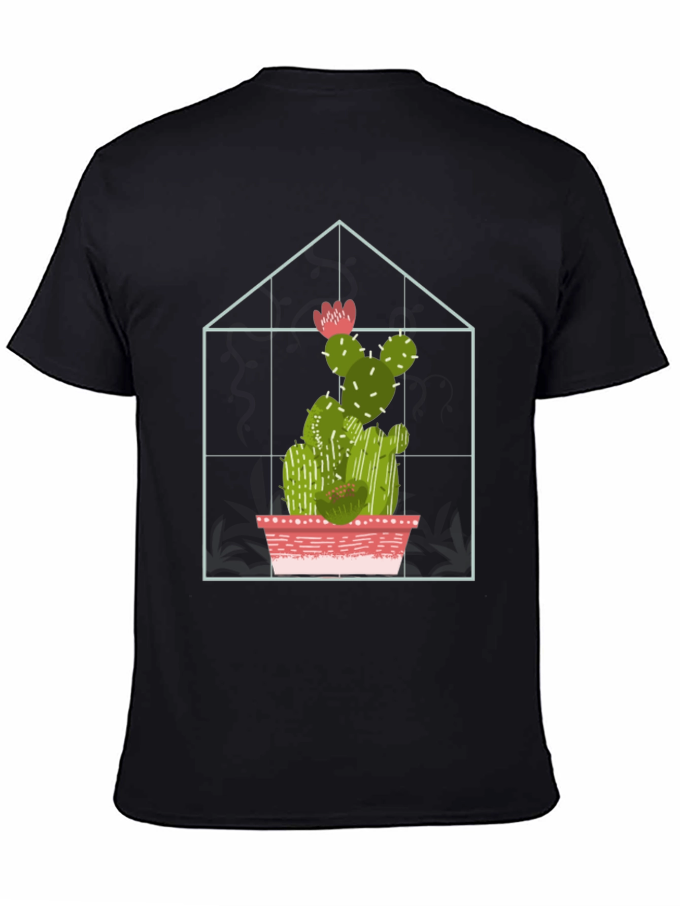 Cactus Greenhouse Graphic Tee - Stylish and Unique
