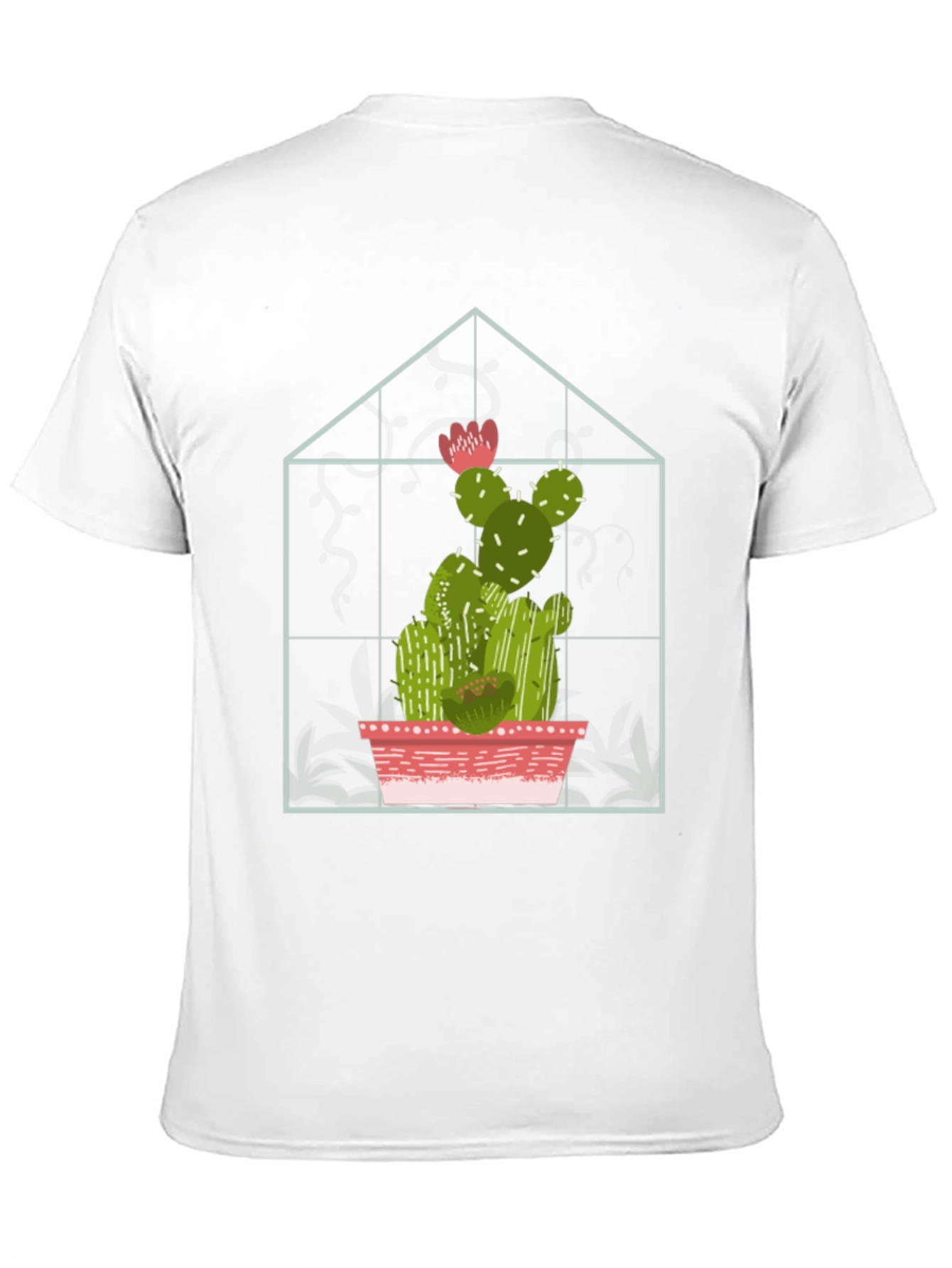 Cactus Greenhouse Graphic Tee - Stylish and Unique