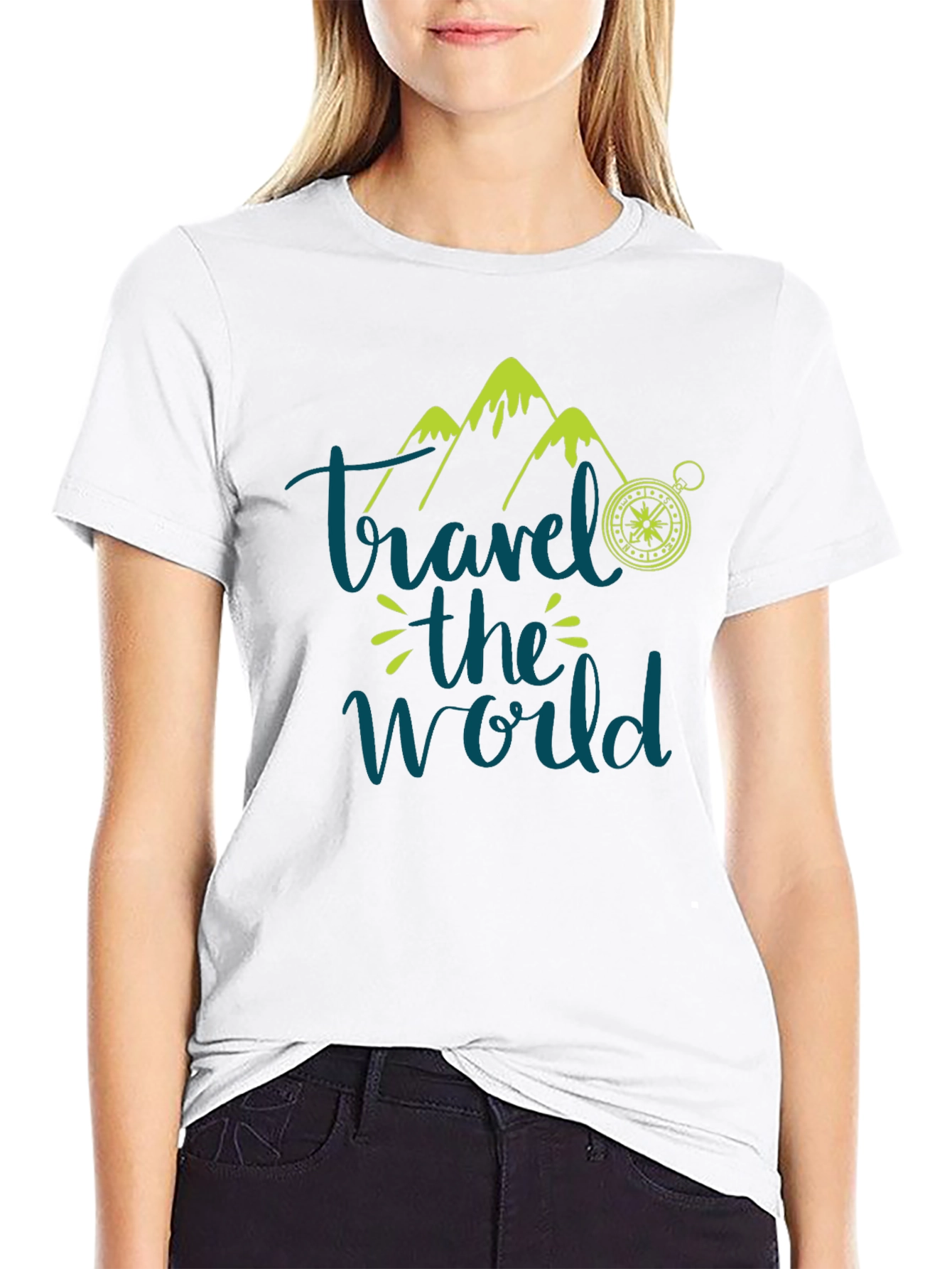 Travel the World Graphic Tee - Adventure Awaits