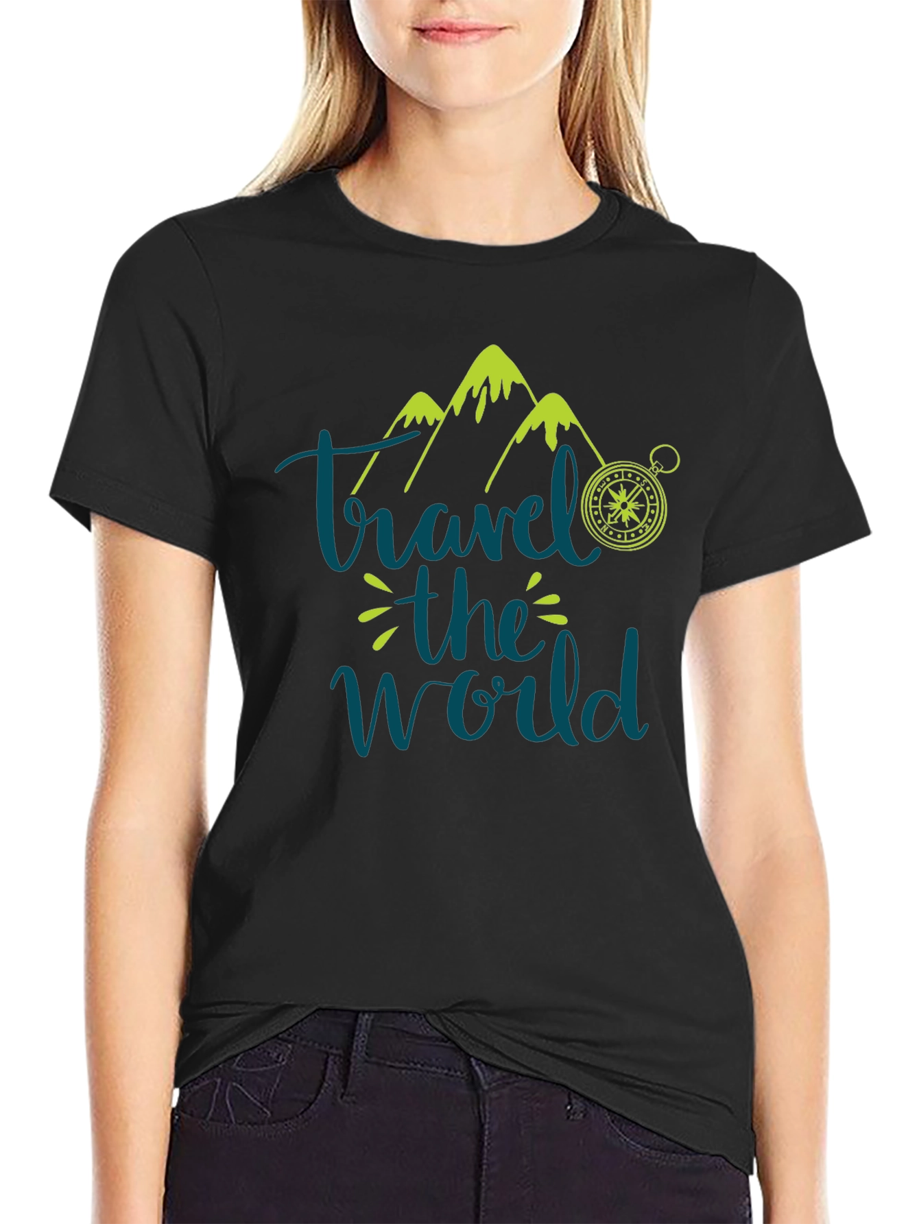 Travel the World Graphic Tee - Adventure Awaits
