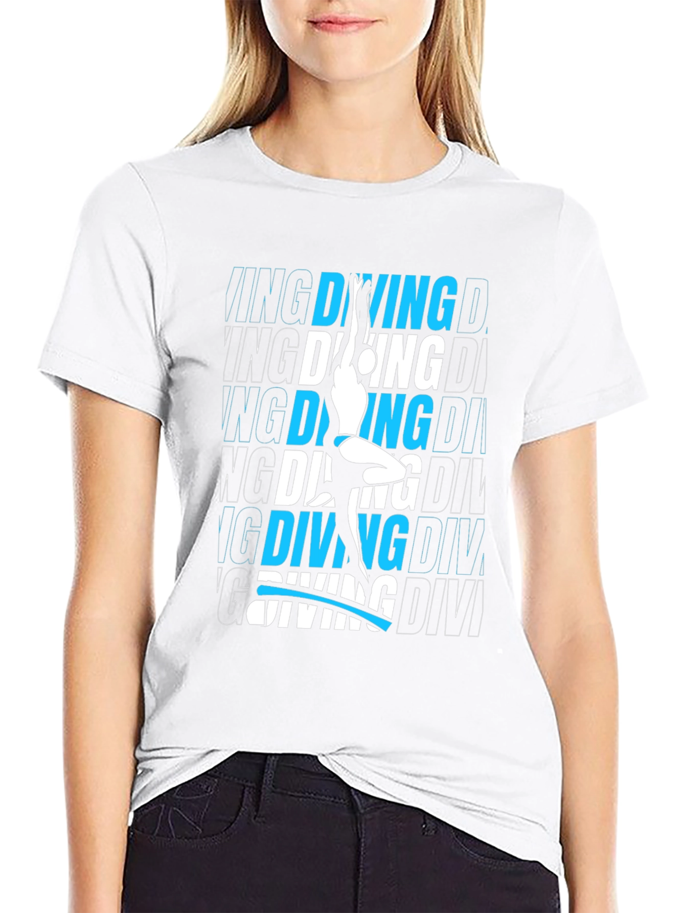 Diving Graphic Tee