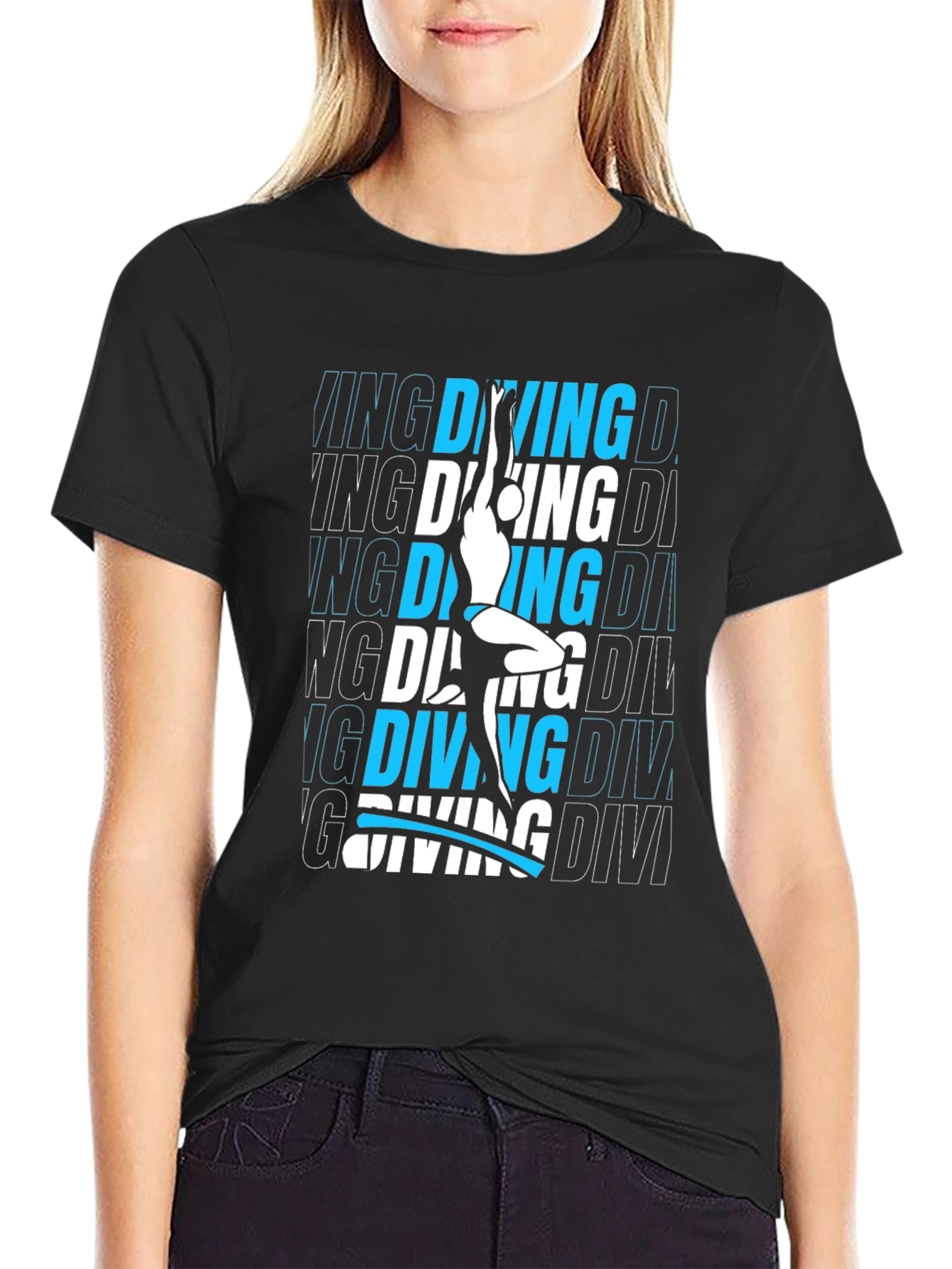 Diving Graphic Tee