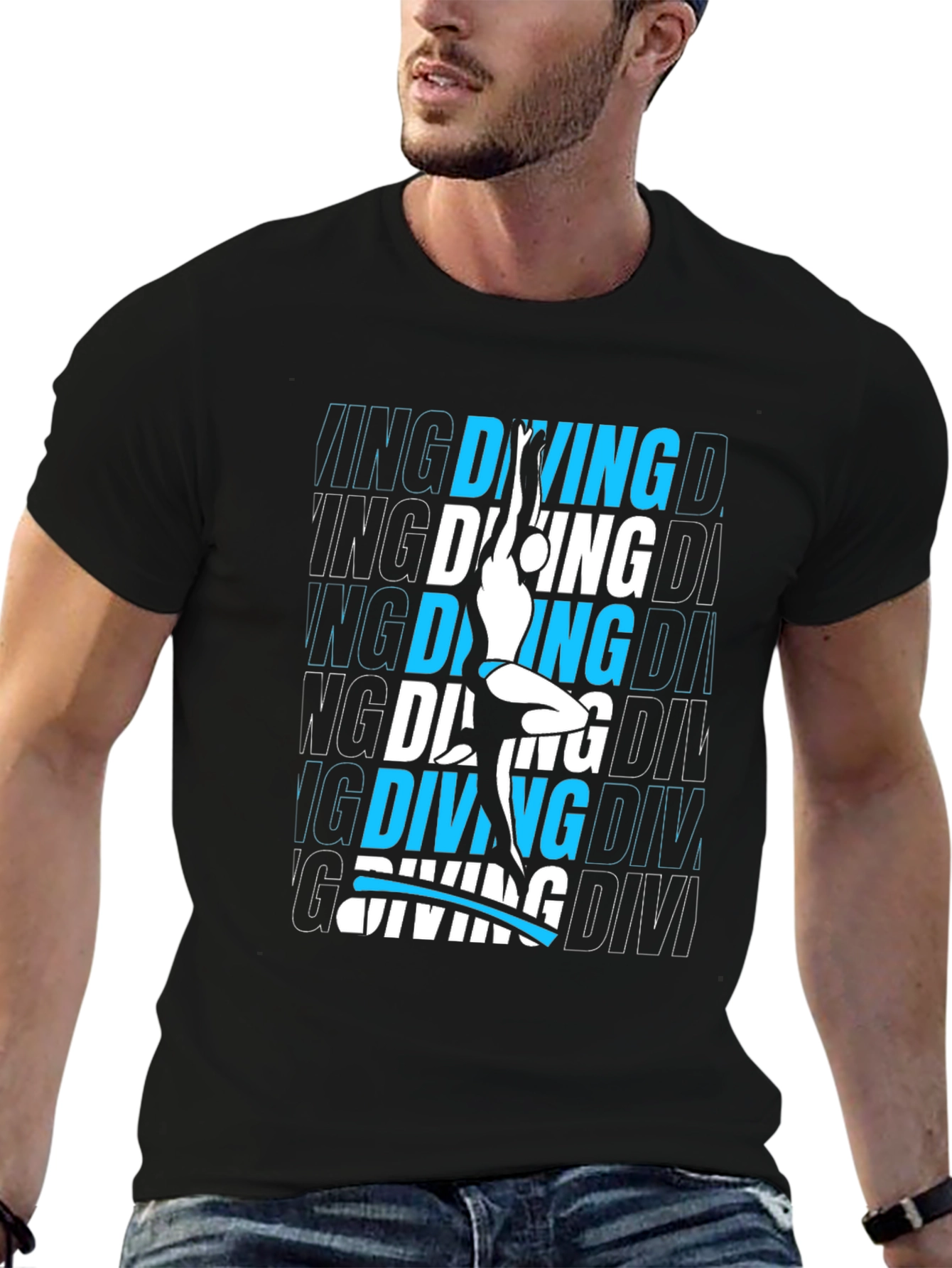 Diving Graphic Tee