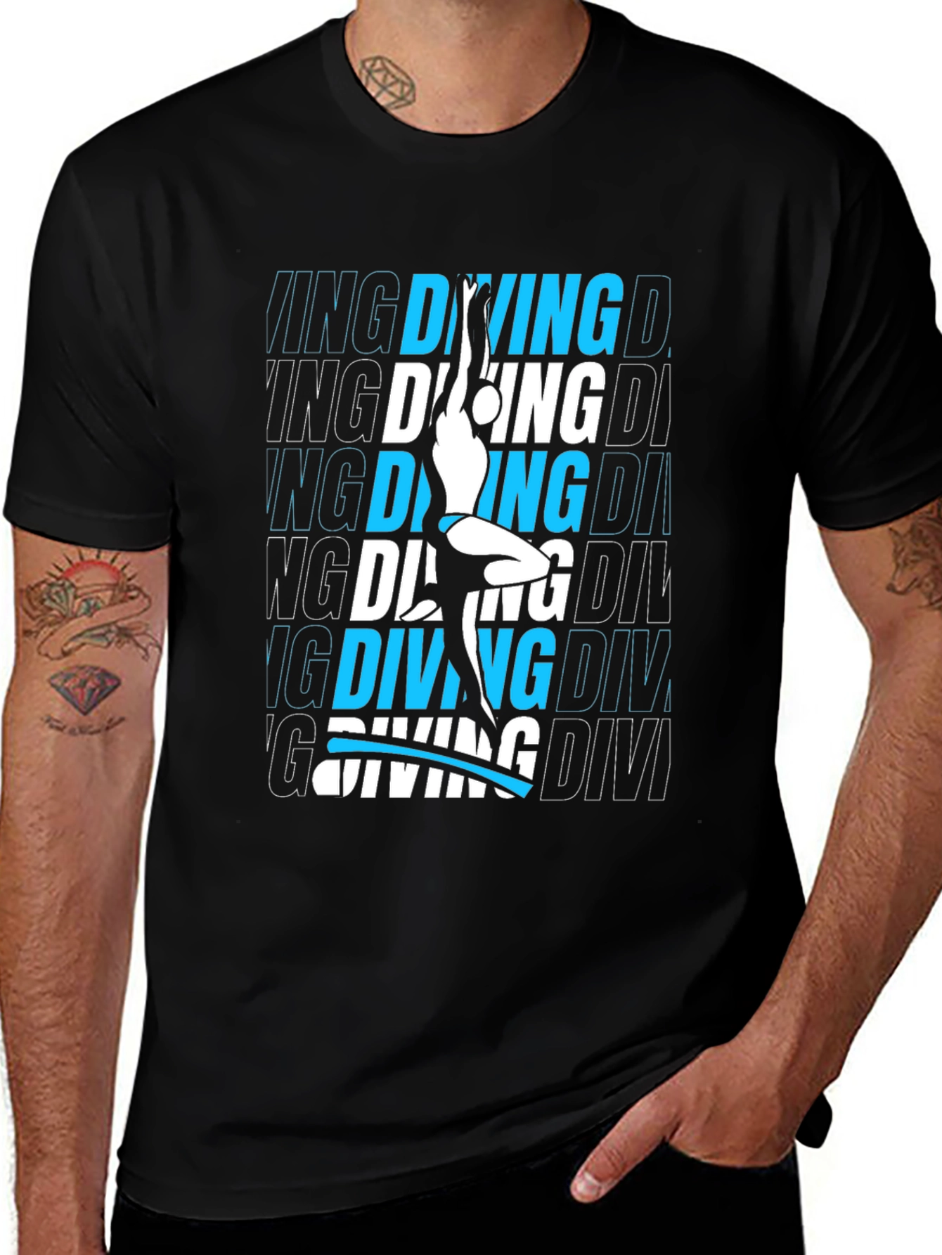 Diving Graphic Tee