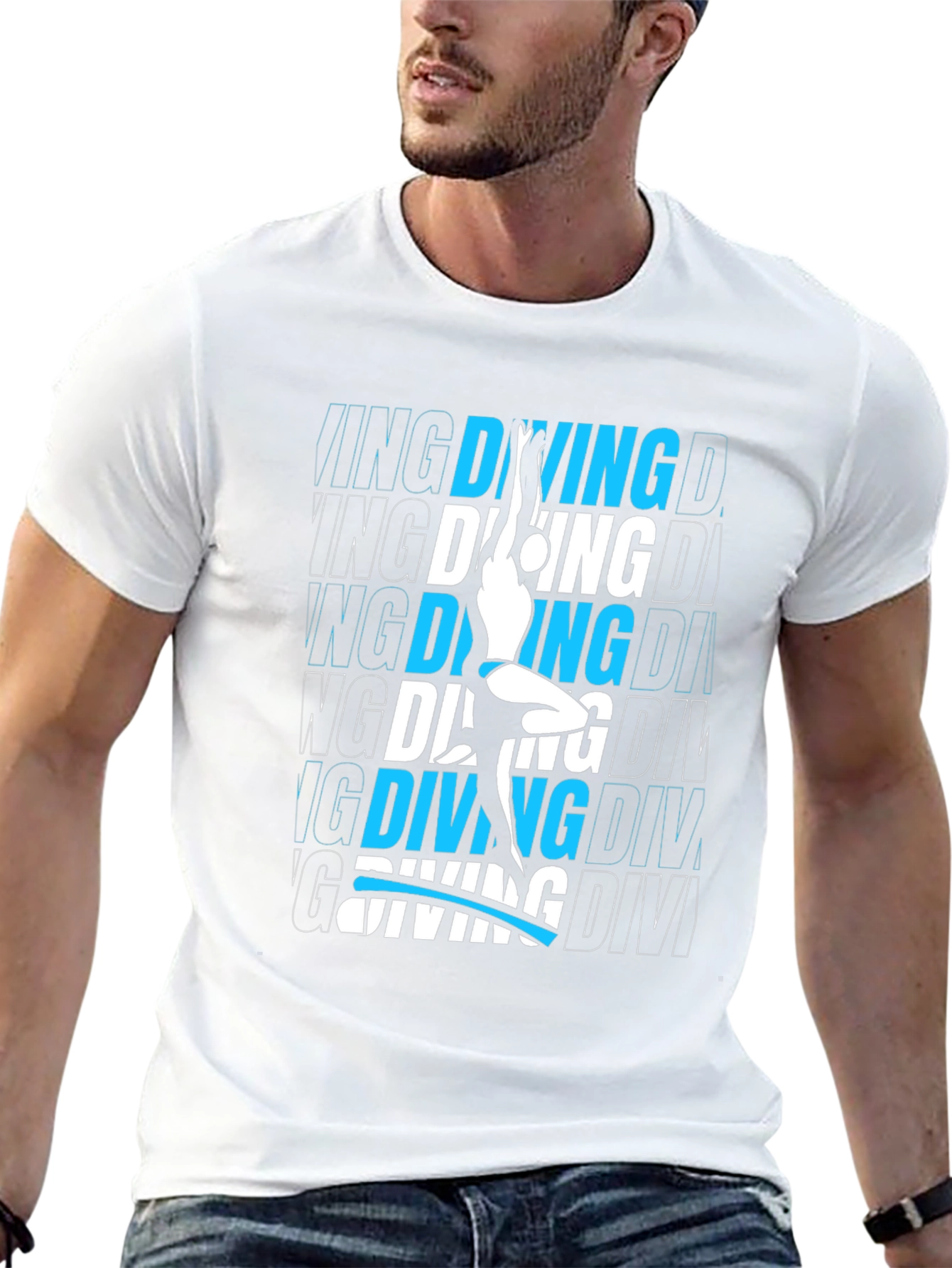 Diving Graphic Tee