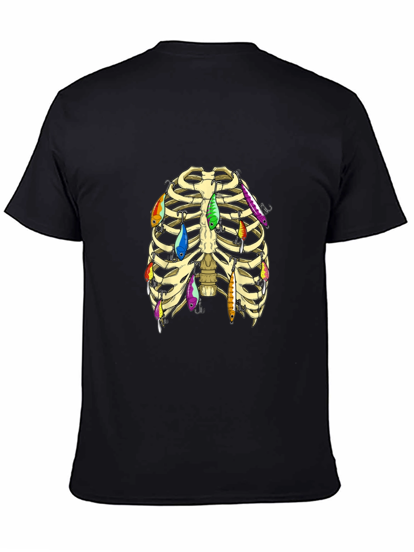 Fishing Lure Rib Cage T-Shirt