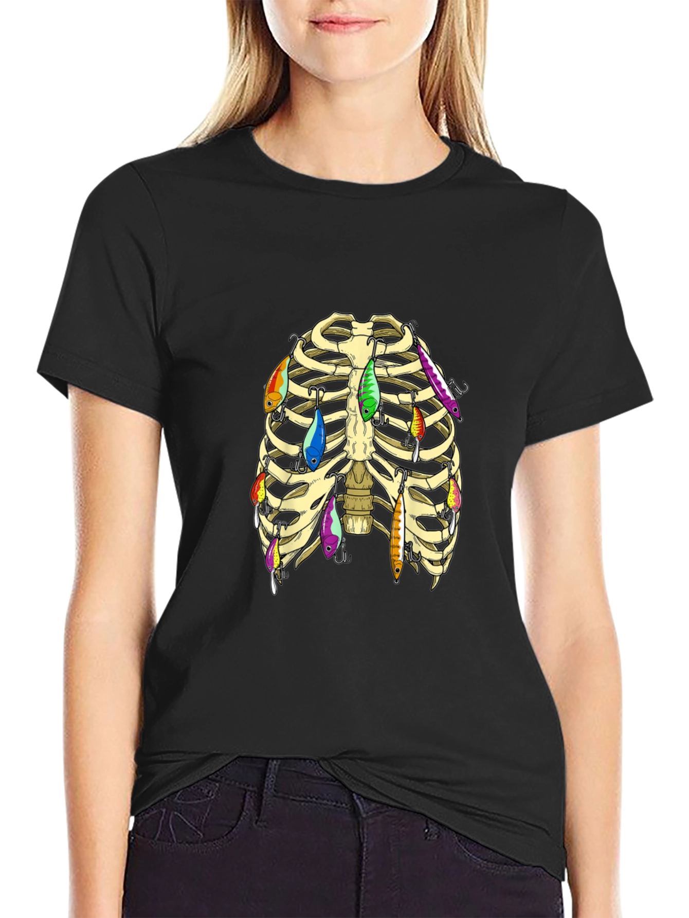 Fishing Lure Rib Cage T-Shirt