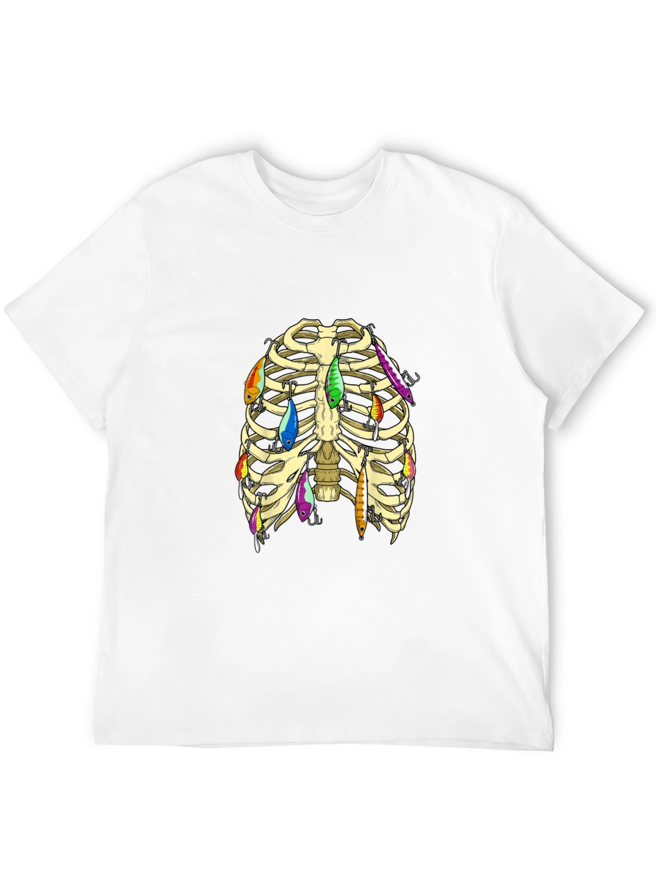 Fishing Lure Rib Cage T-Shirt