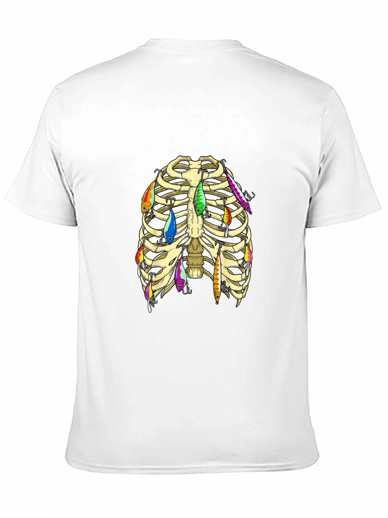 Fishing Lure Rib Cage T-Shirt