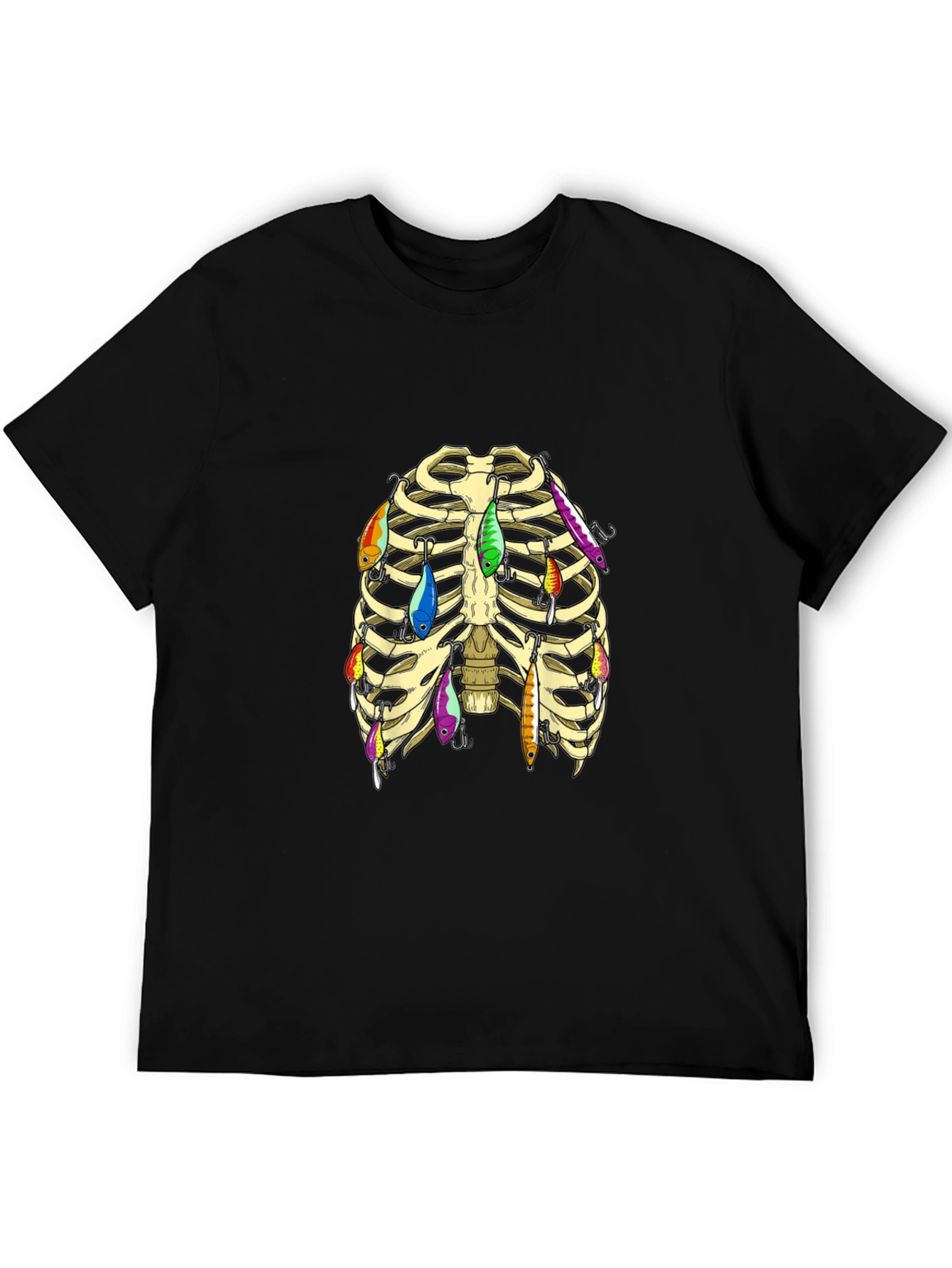 Fishing Lure Rib Cage T-Shirt