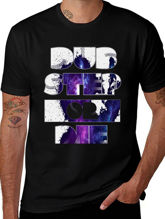Dubstep Die Black Graphic Tee