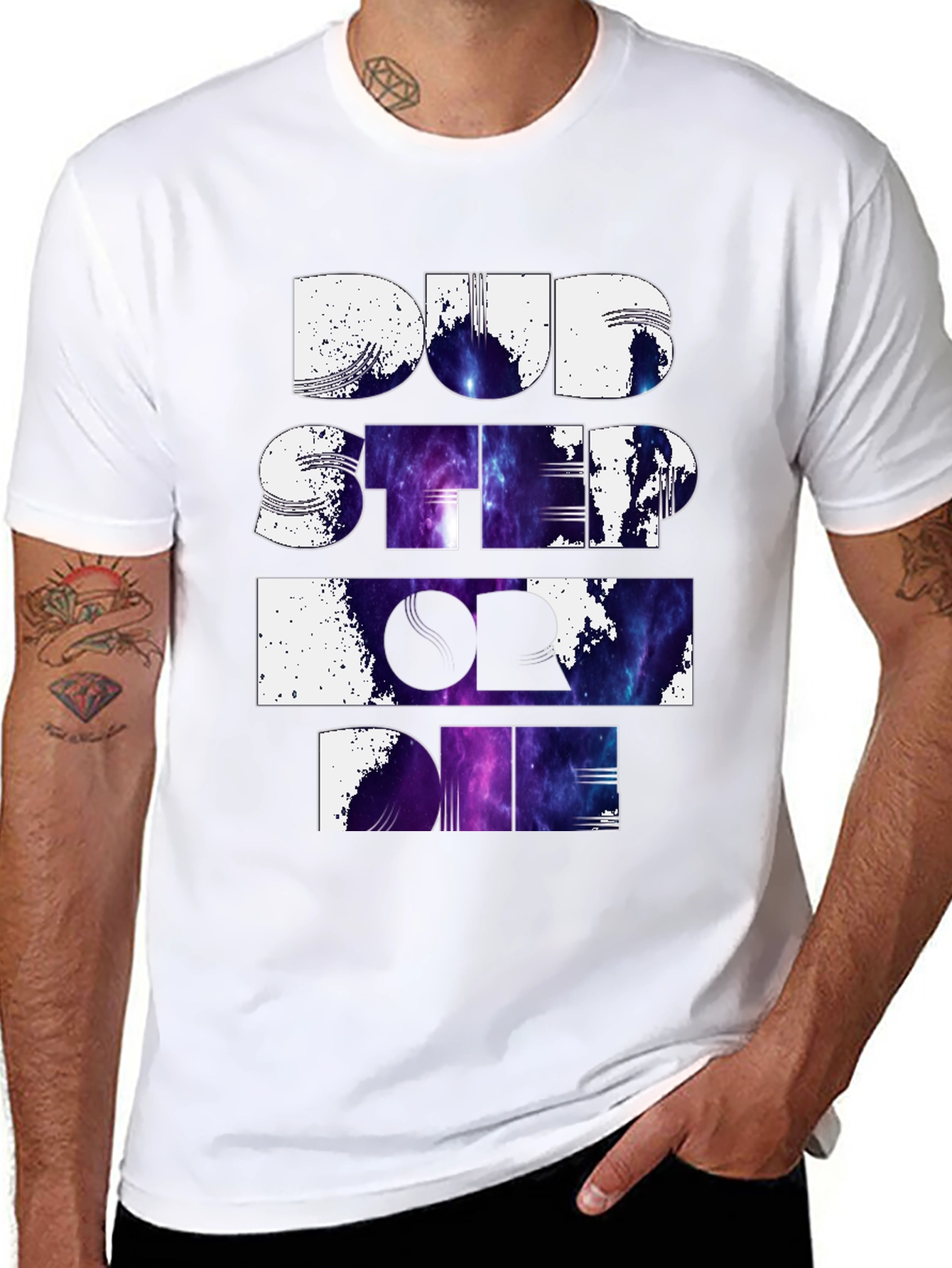 Dubstep Die Black Graphic Tee