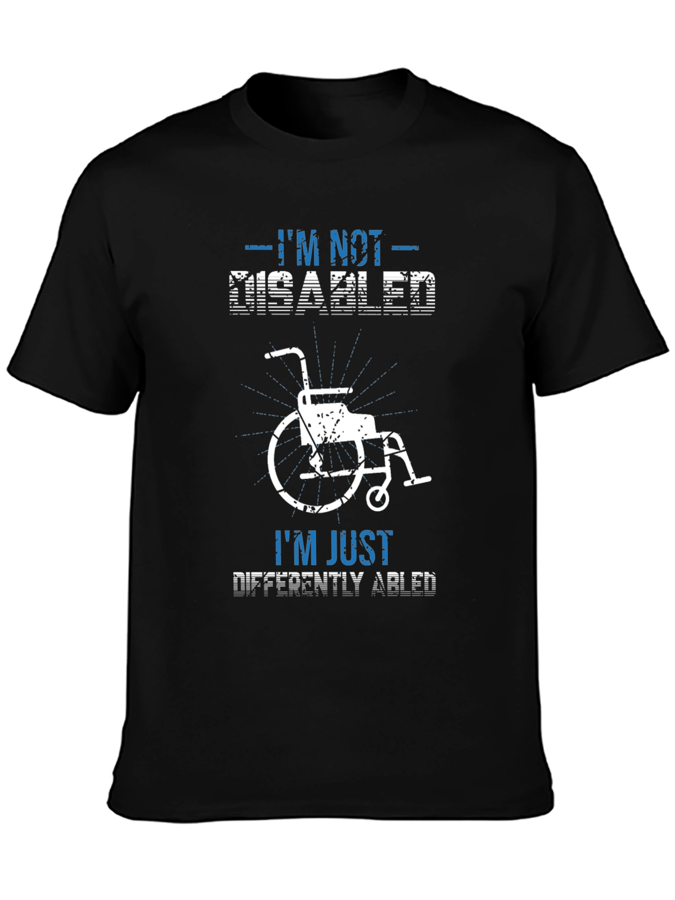 Differently Abled Graphic Tee - Disability Awareness Shirt