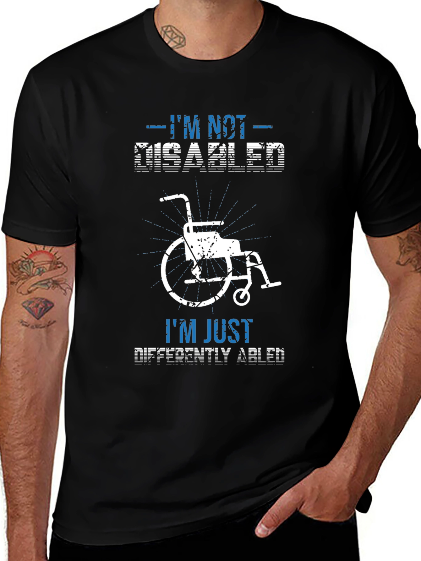 Differently Abled Graphic Tee - Disability Awareness Shirt