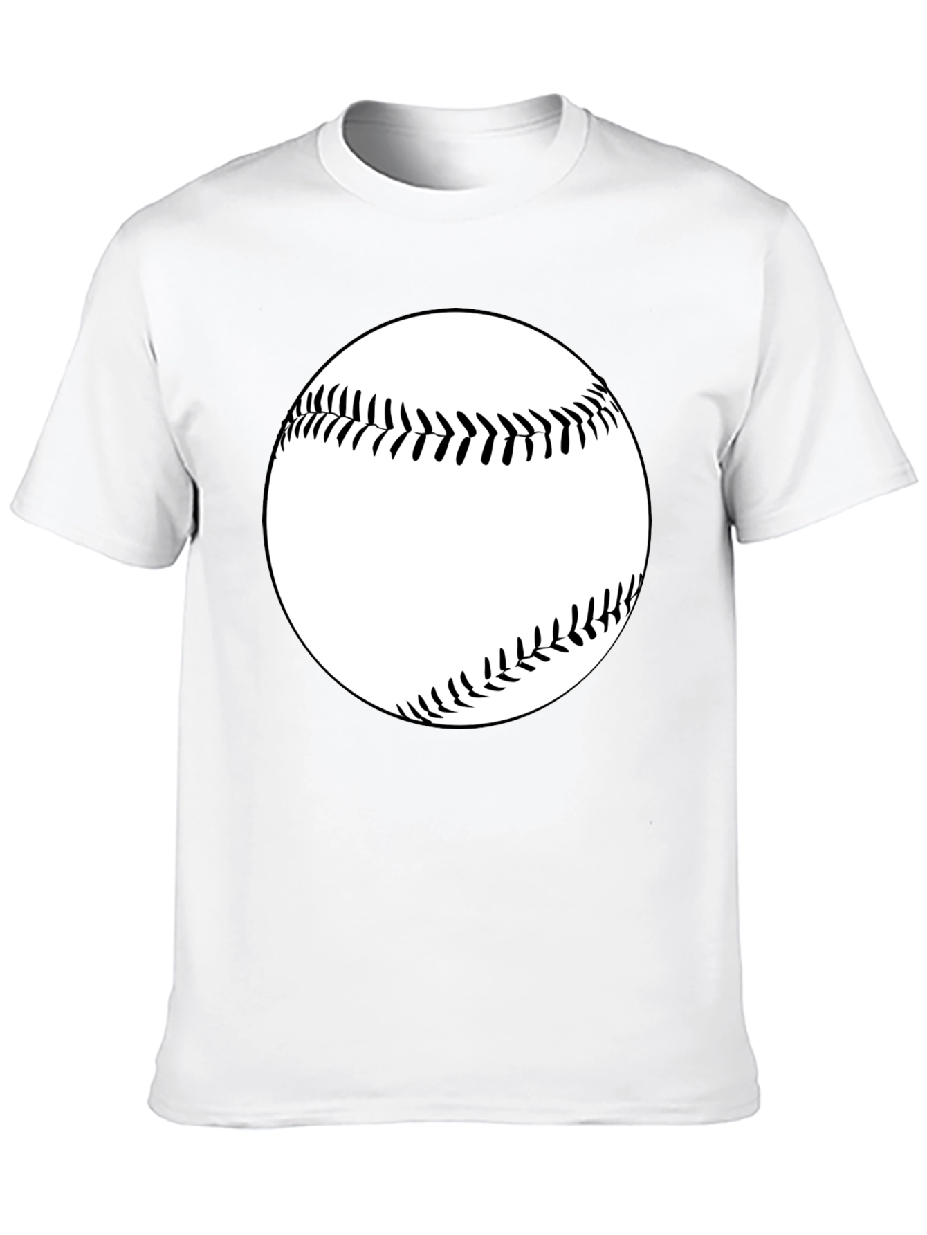 Baseball Graphic Tee - Classic Black T-Shirt