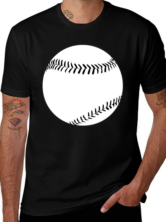 Baseball Graphic Tee - Classic Black T-Shirt