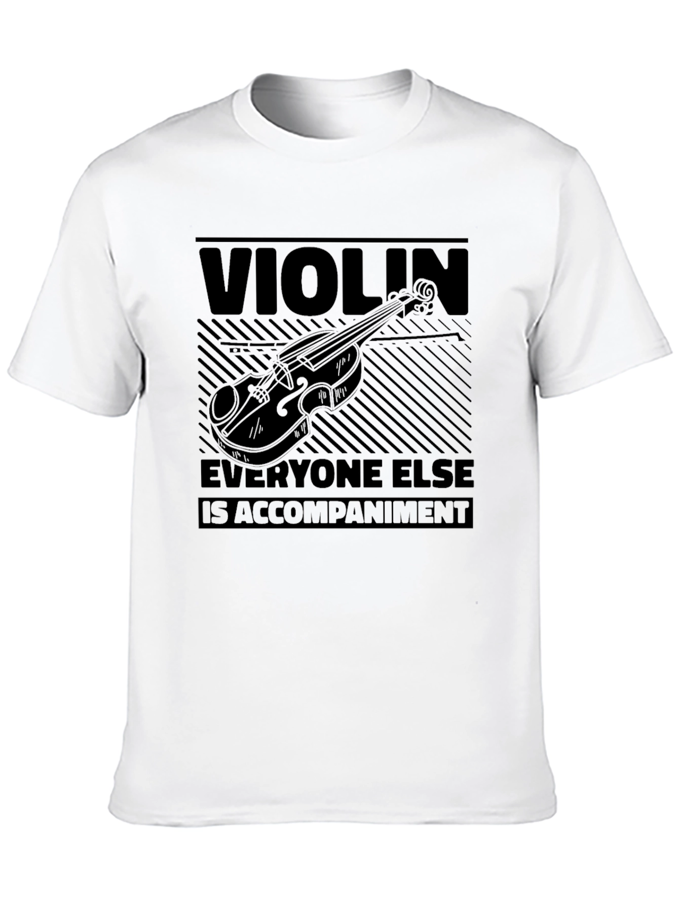 Violin Player Graphic T-Shirt - Musician Tee