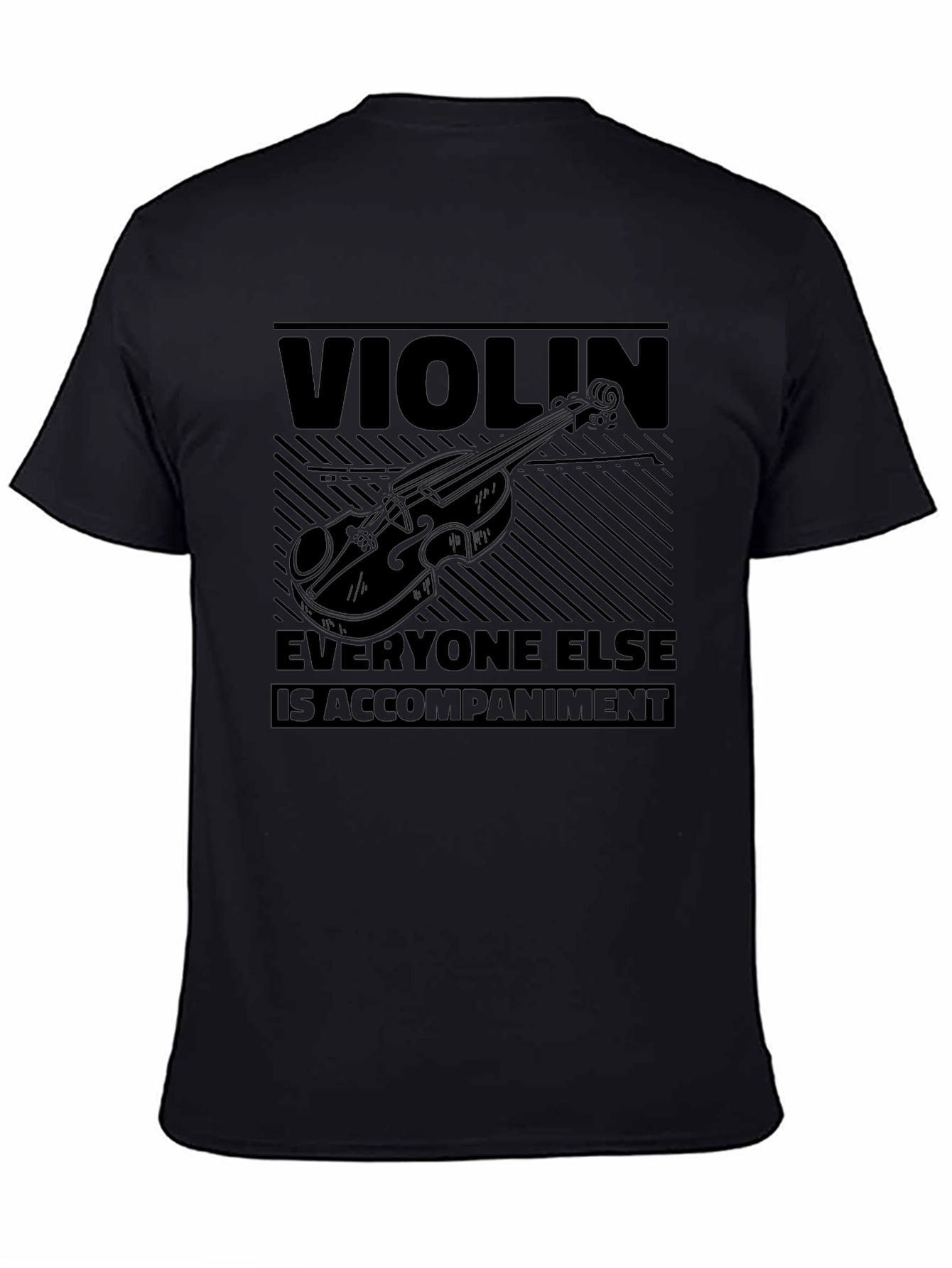 Violin Player Graphic T-Shirt - Musician Tee