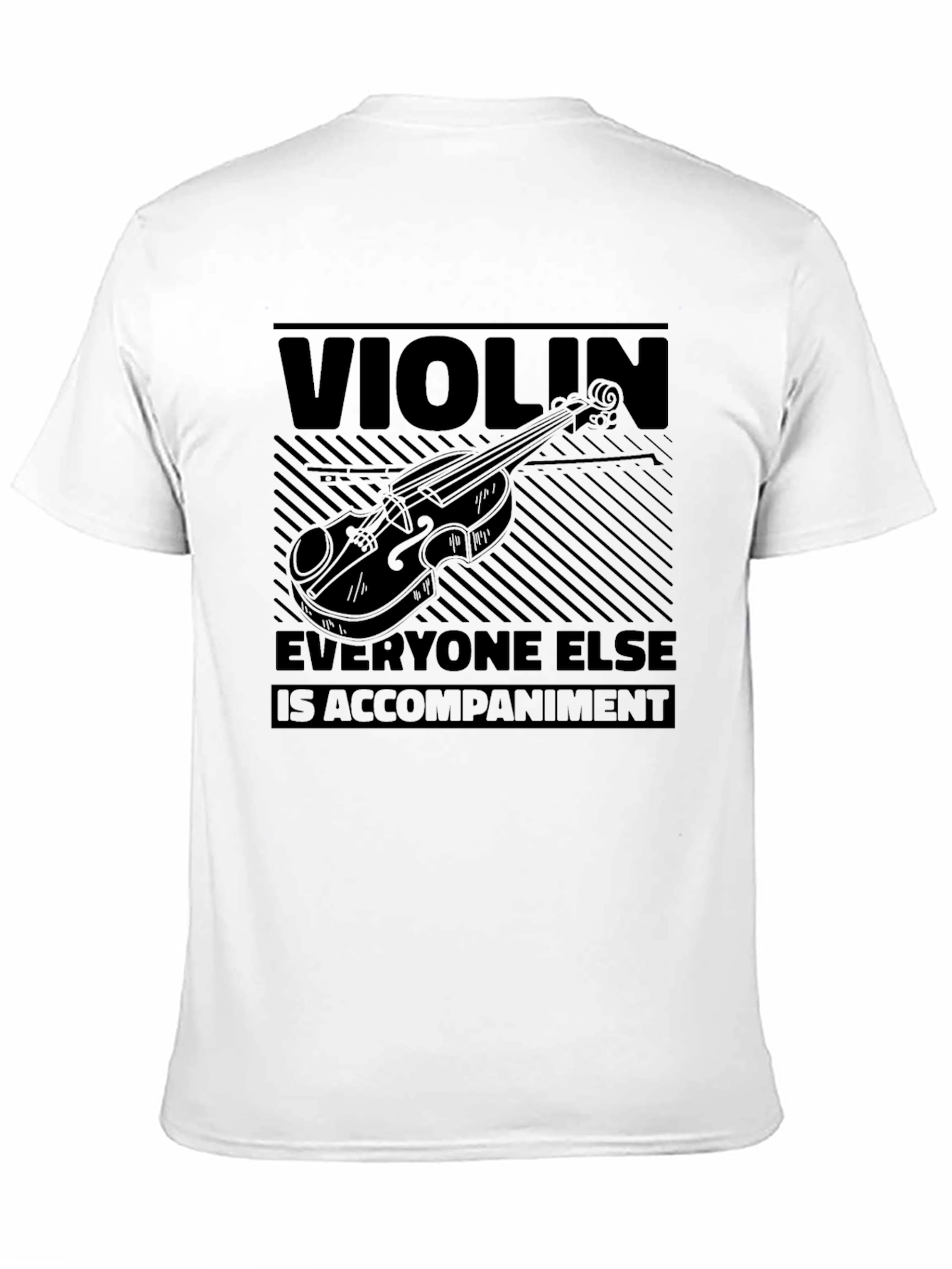 Violin Player Graphic T-Shirt - Musician Tee