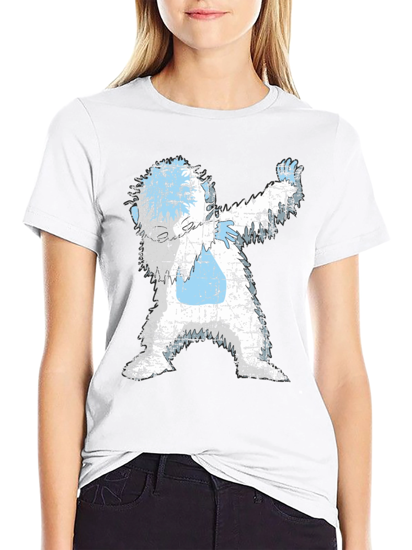 Dabbing Yeti T-Shirt - Fun & Unique Graphic Tee