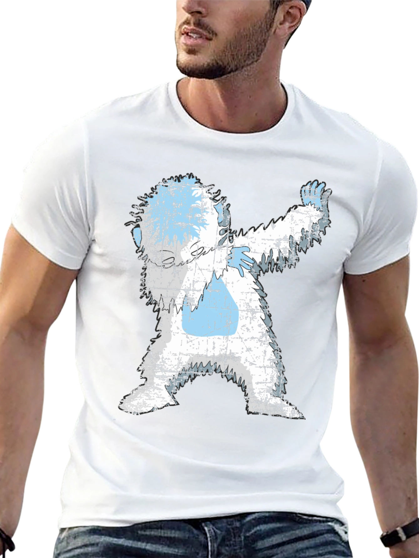 Dabbing Yeti T-Shirt - Fun & Unique Graphic Tee