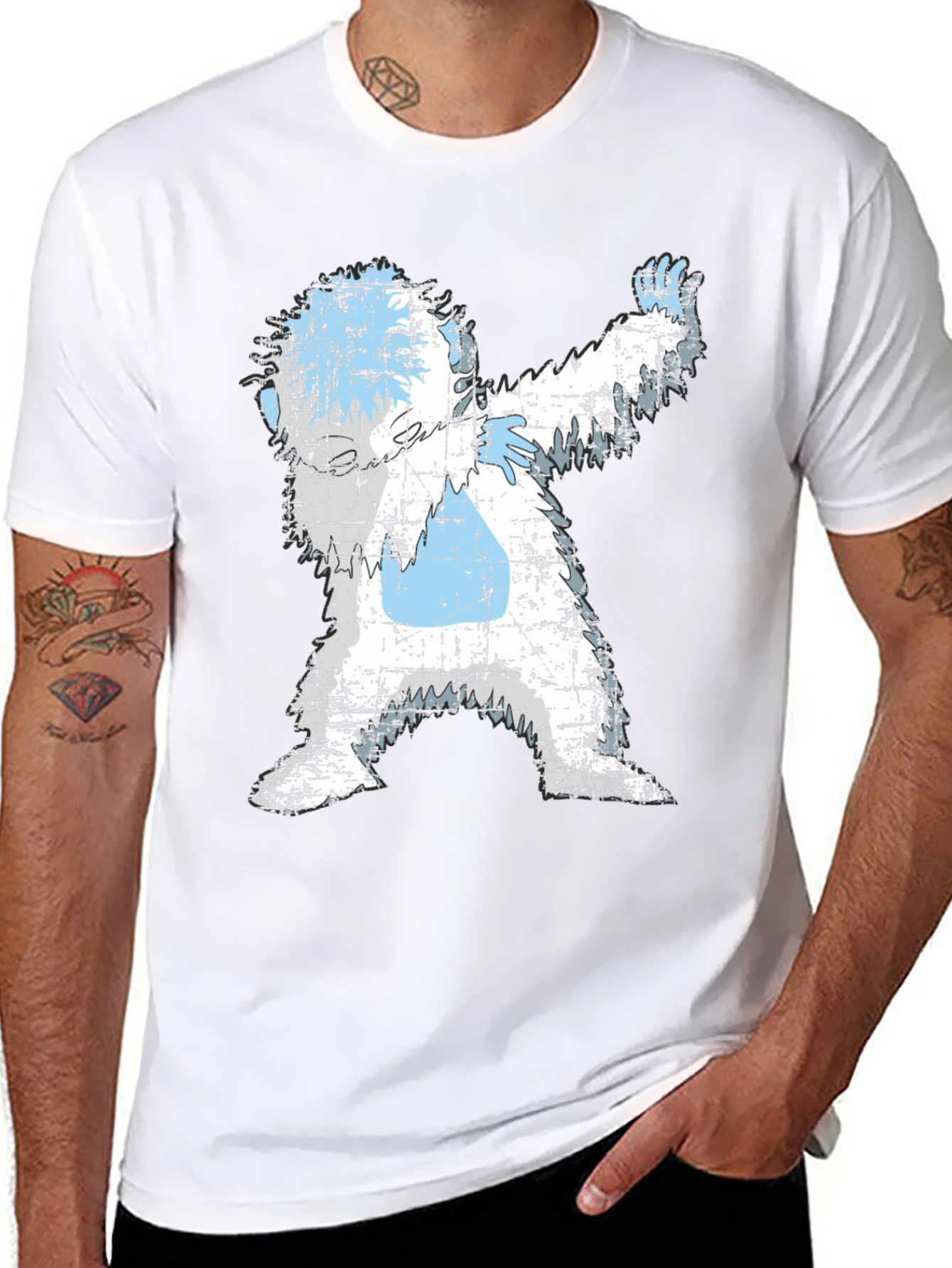 Dabbing Yeti T-Shirt - Fun & Unique Graphic Tee