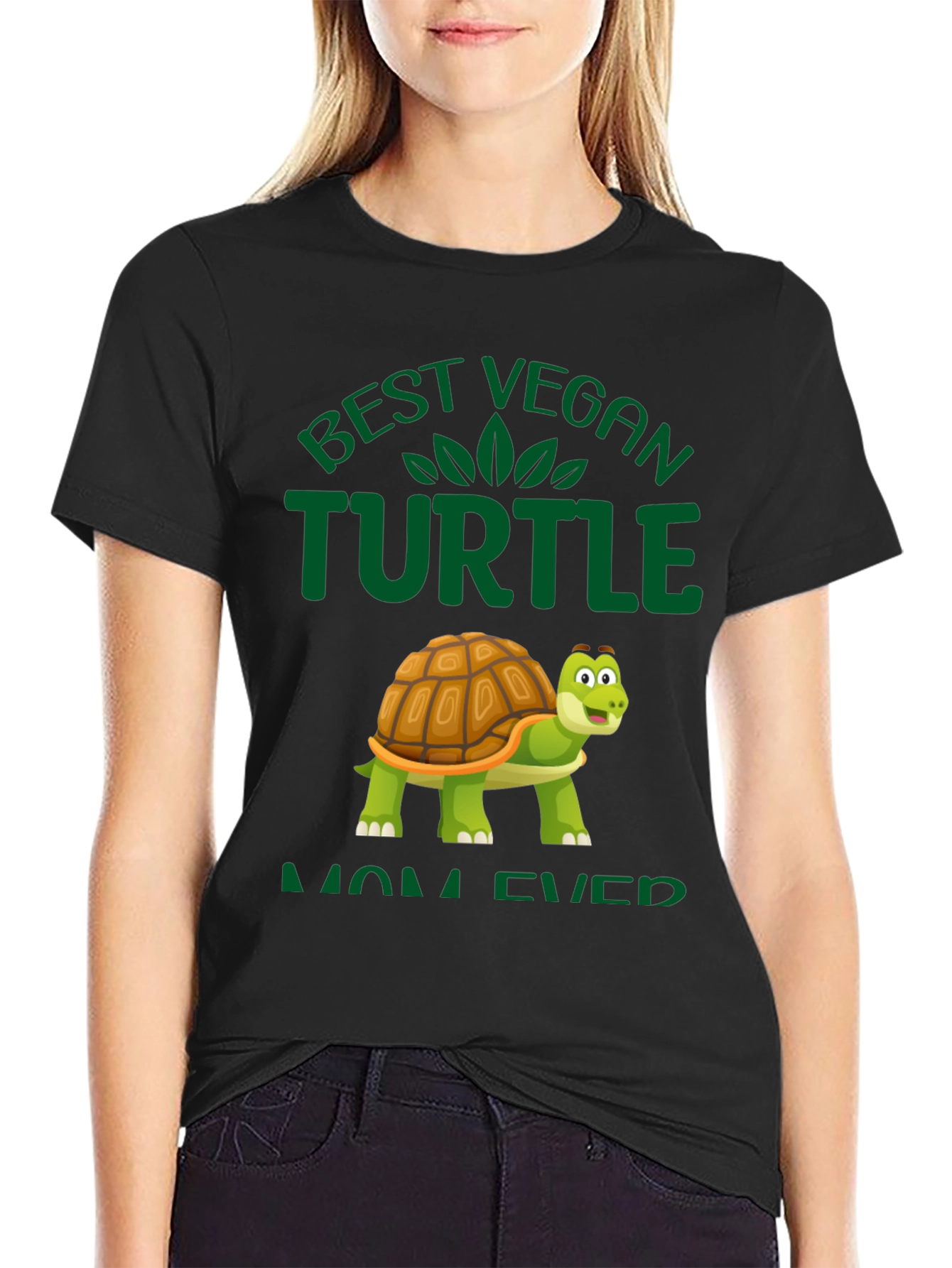 Best Vegan Turtle Mom Ever T-Shirt
