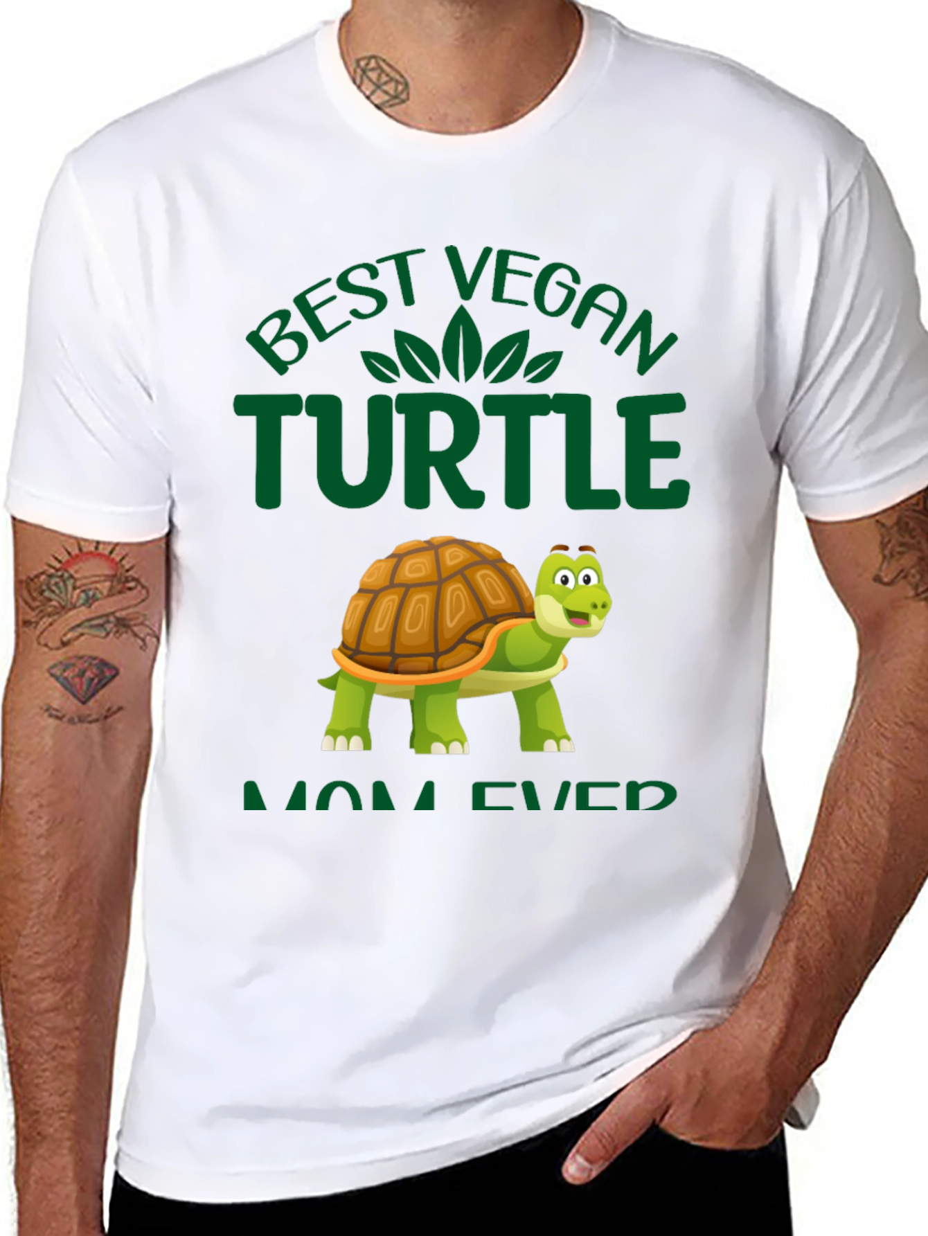 Best Vegan Turtle Mom Ever T-Shirt