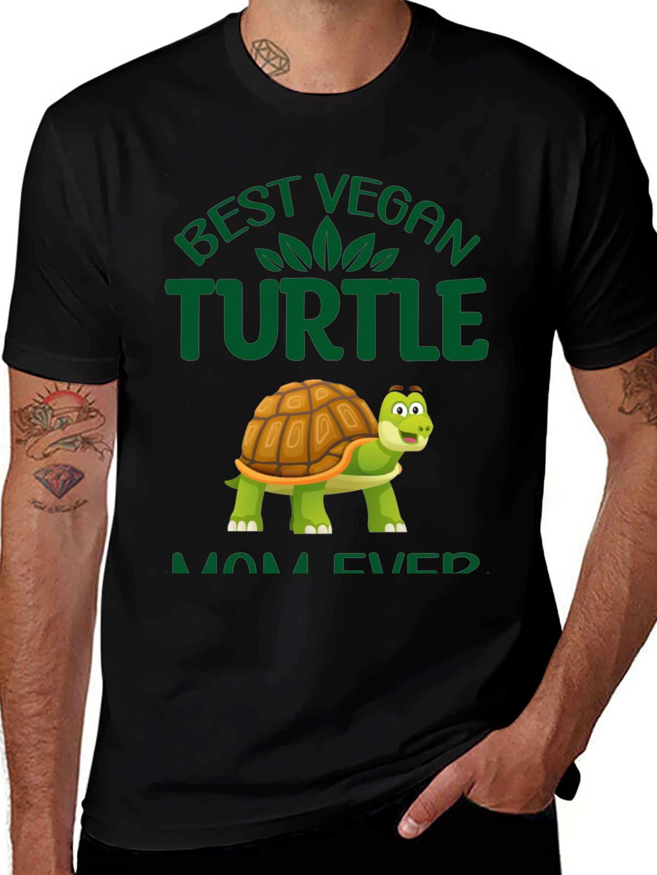 Best Vegan Turtle Mom Ever T-Shirt