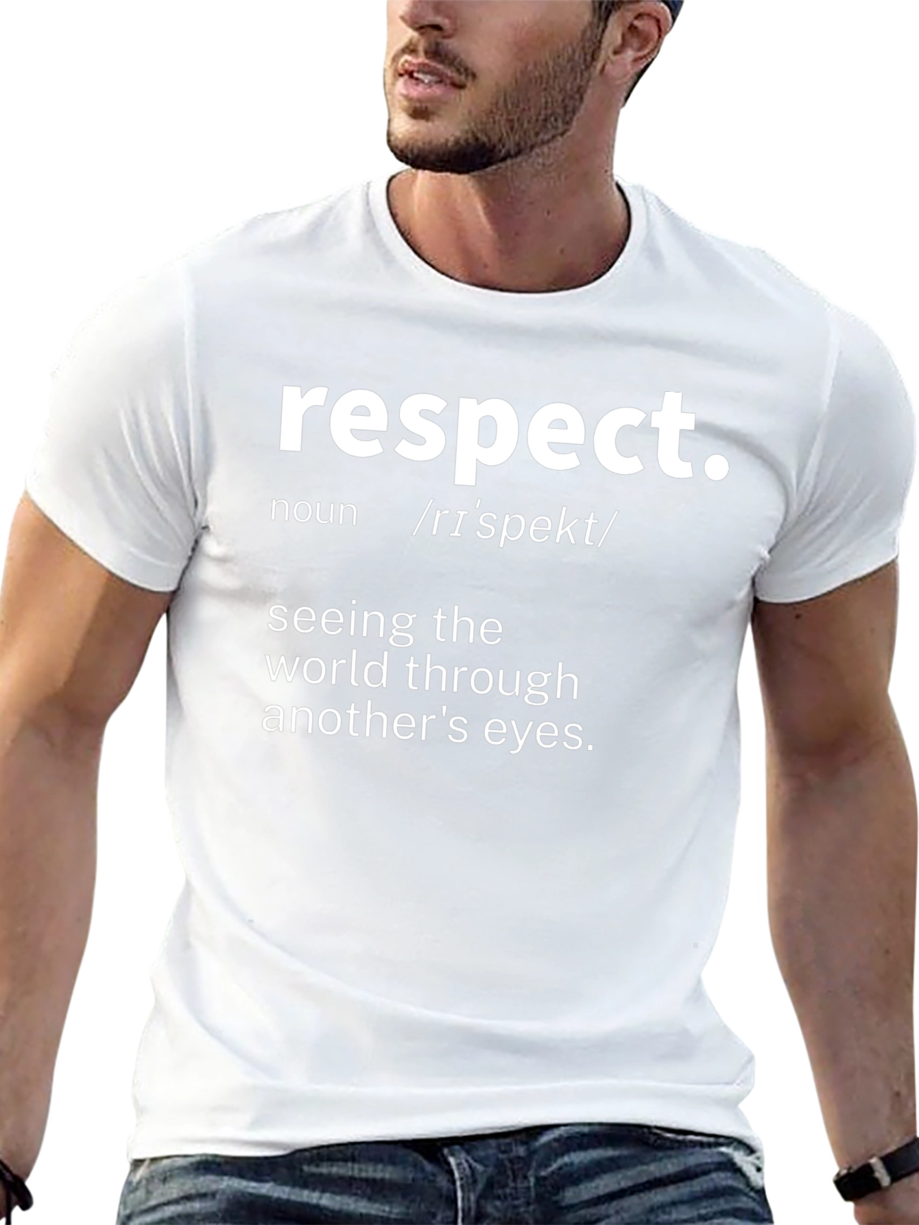 Respect Definition T-Shirt - Black