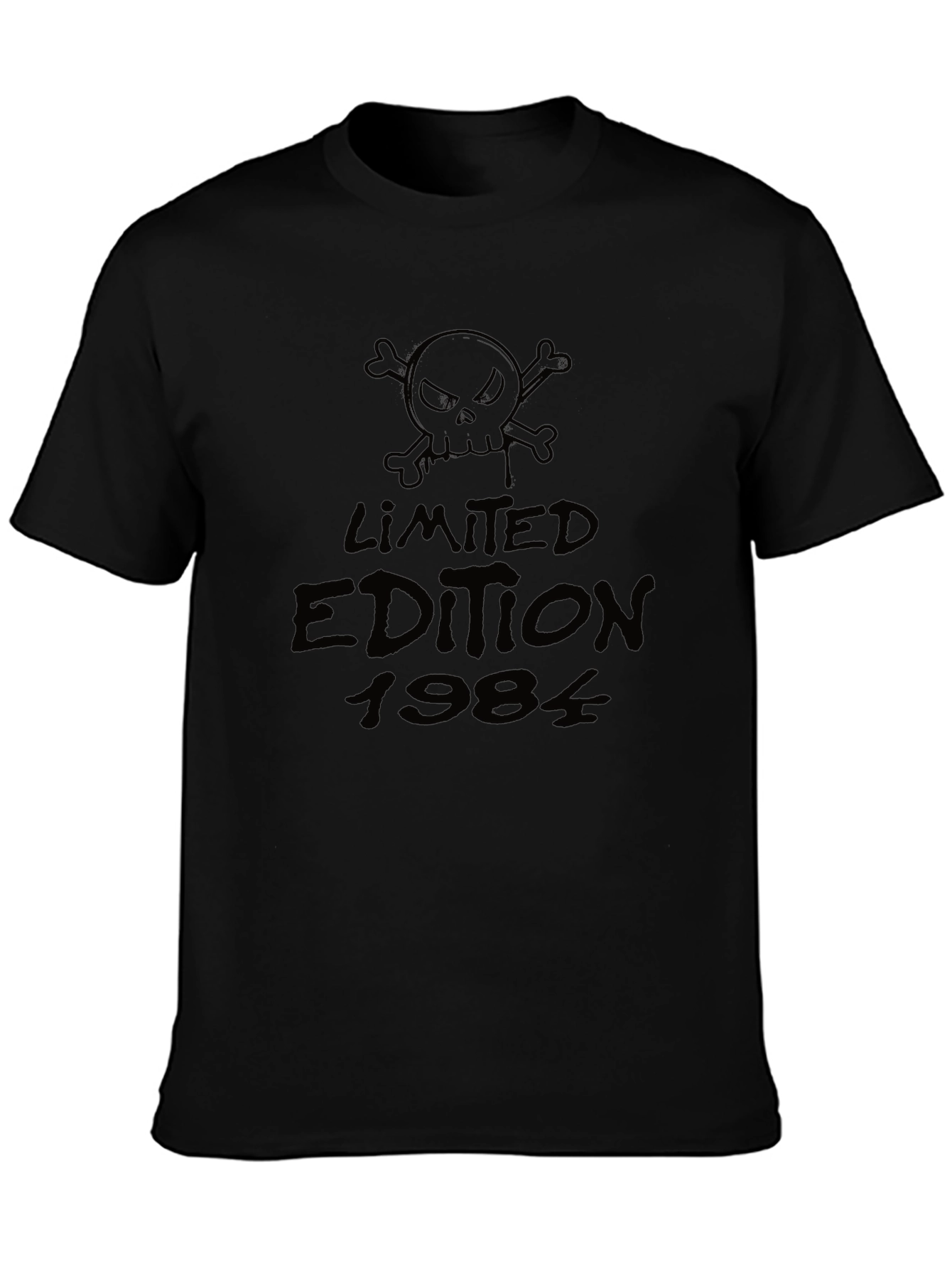 Limited Edition 1984 Skull Graphic T-Shirt