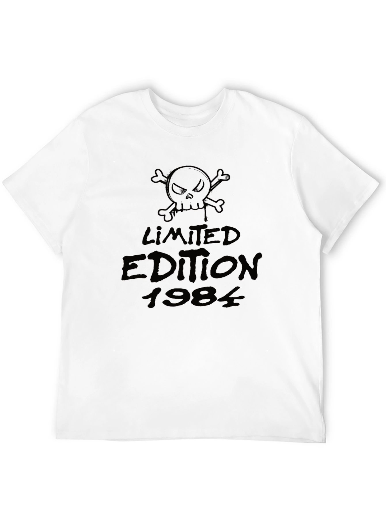 Limited Edition 1984 Skull Graphic T-Shirt