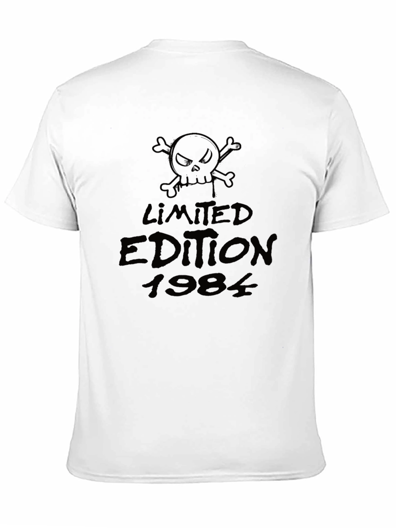 Limited Edition 1984 Skull Graphic T-Shirt