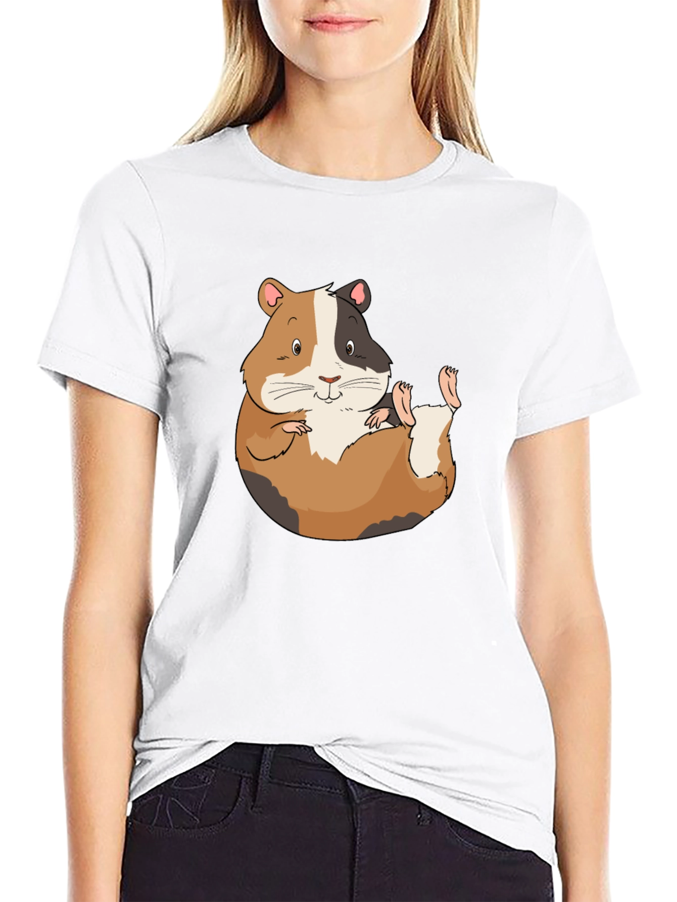 Guinea Pig Graphic T-Shirt -  Cute Pet Tee