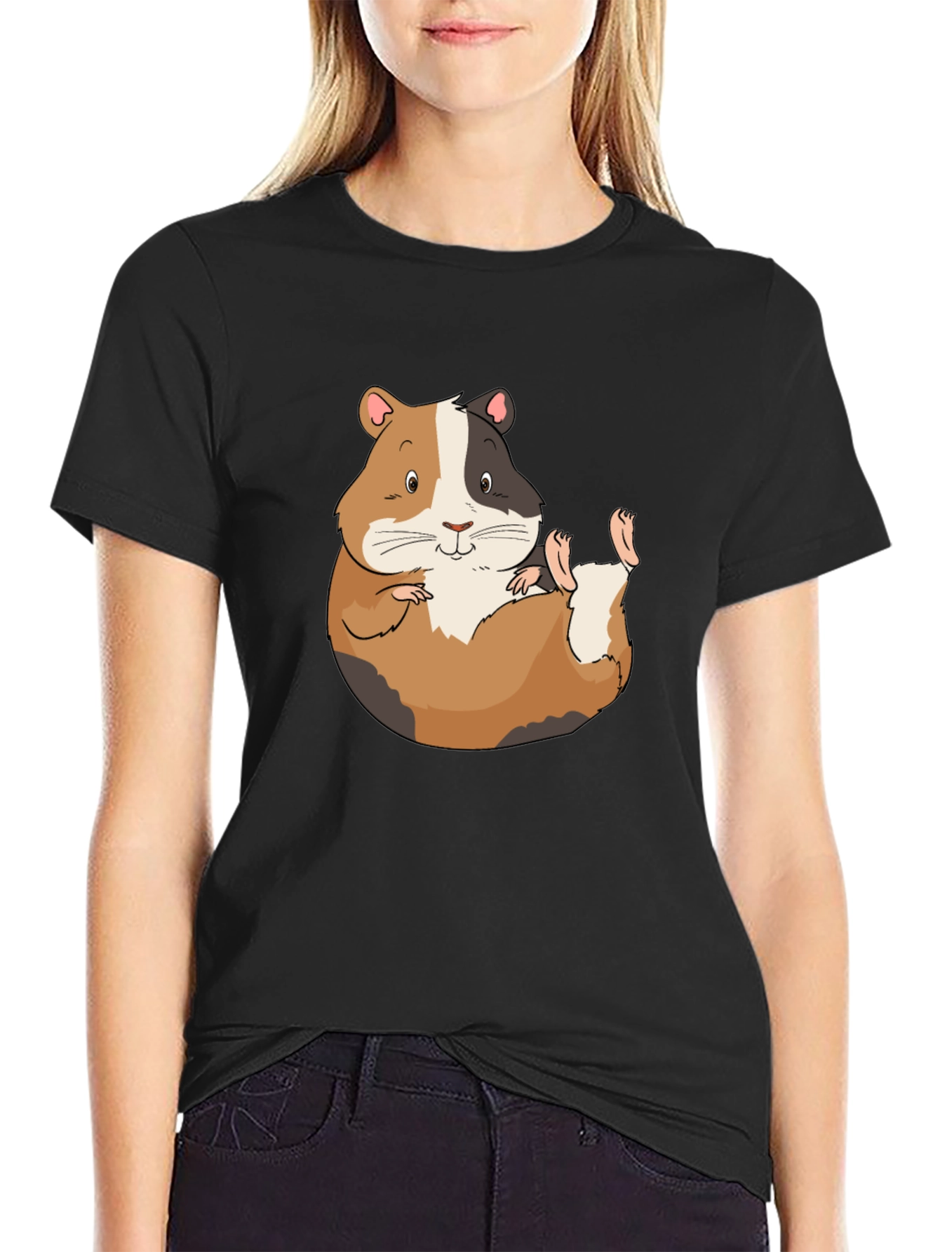Guinea Pig Graphic T-Shirt -  Cute Pet Tee
