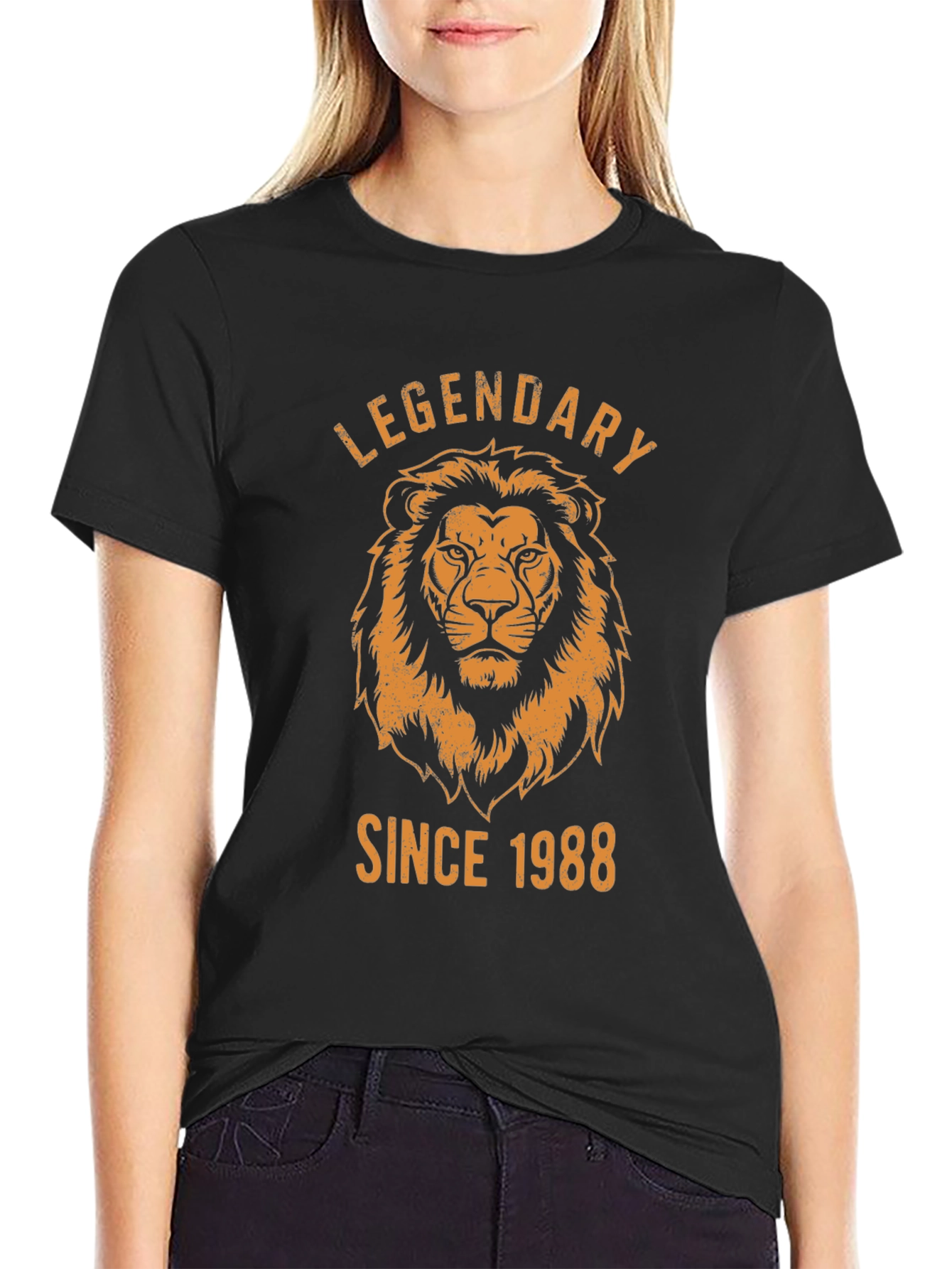 Legendary Since 1988 Lion Graphic T-Shirt