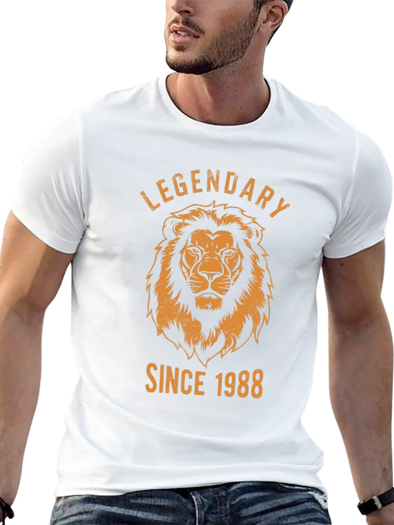 Legendary Since 1988 Lion Graphic T-Shirt