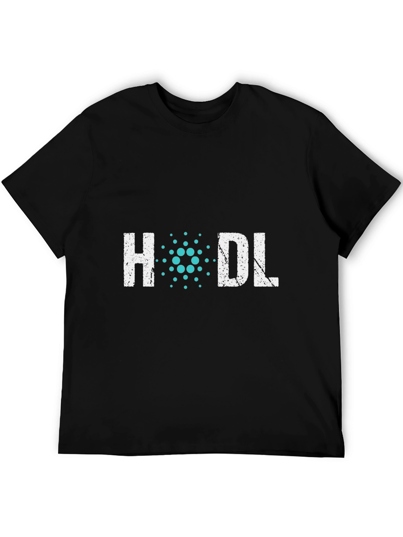 HODL Cardano Crypto T-Shirt - Black