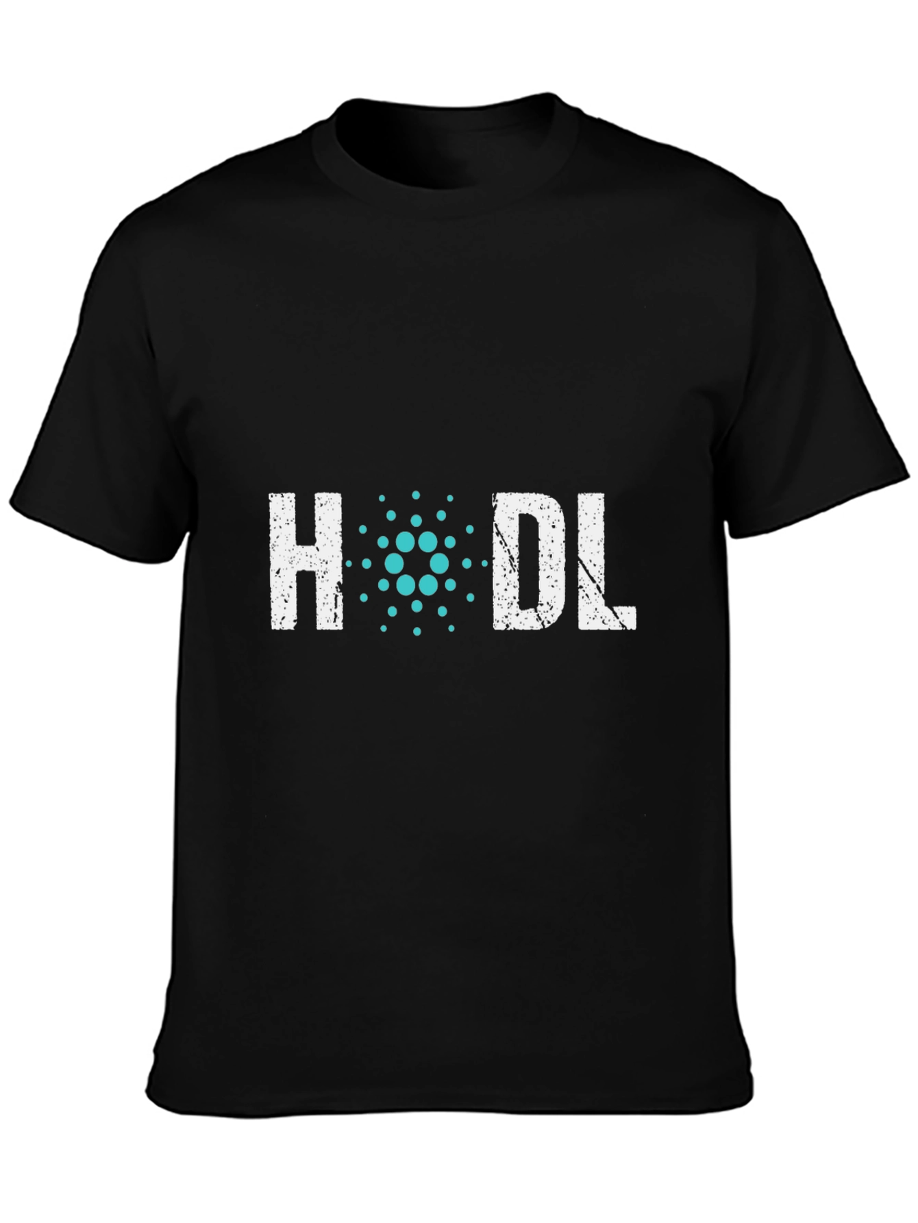 HODL Cardano Crypto T-Shirt - Black