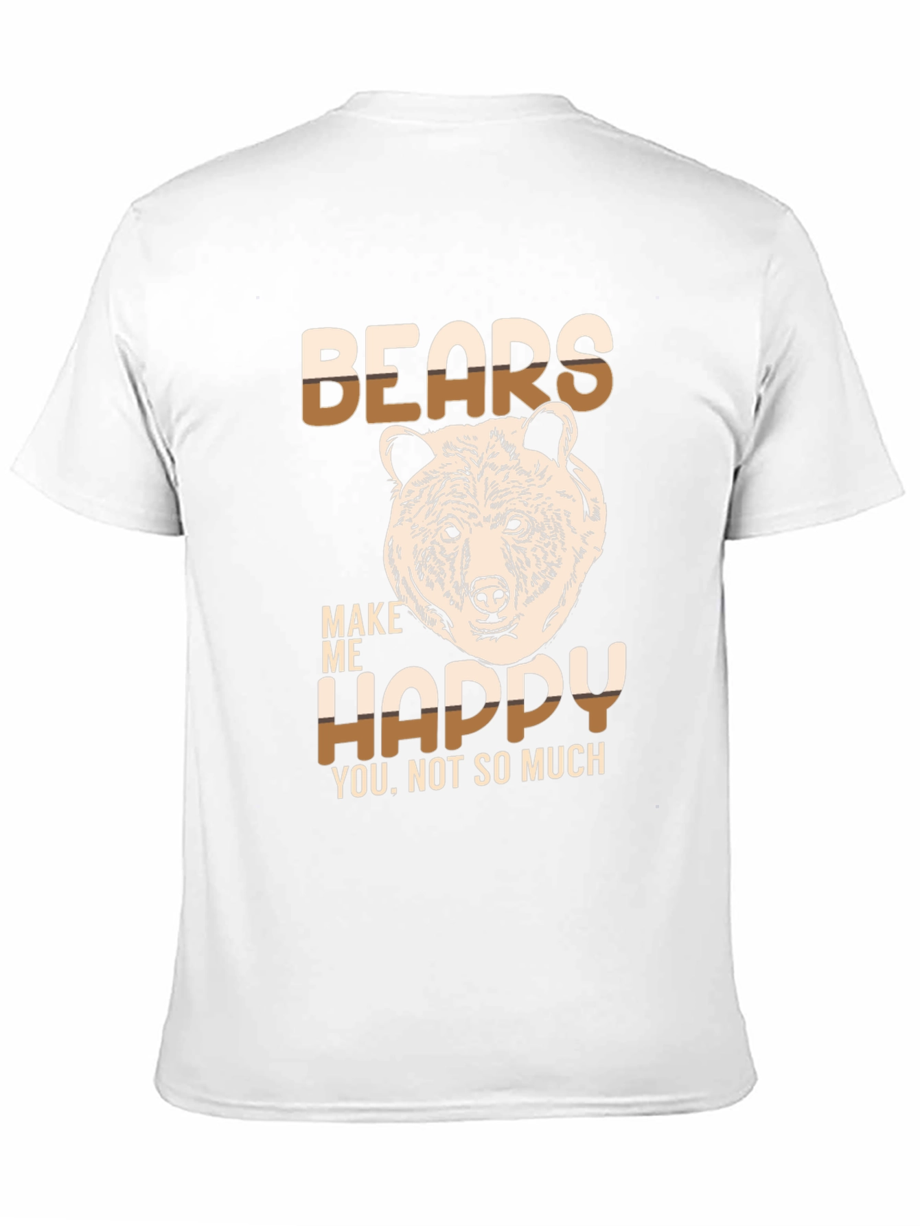 Bears Make Me Happy Graphic T-Shirt