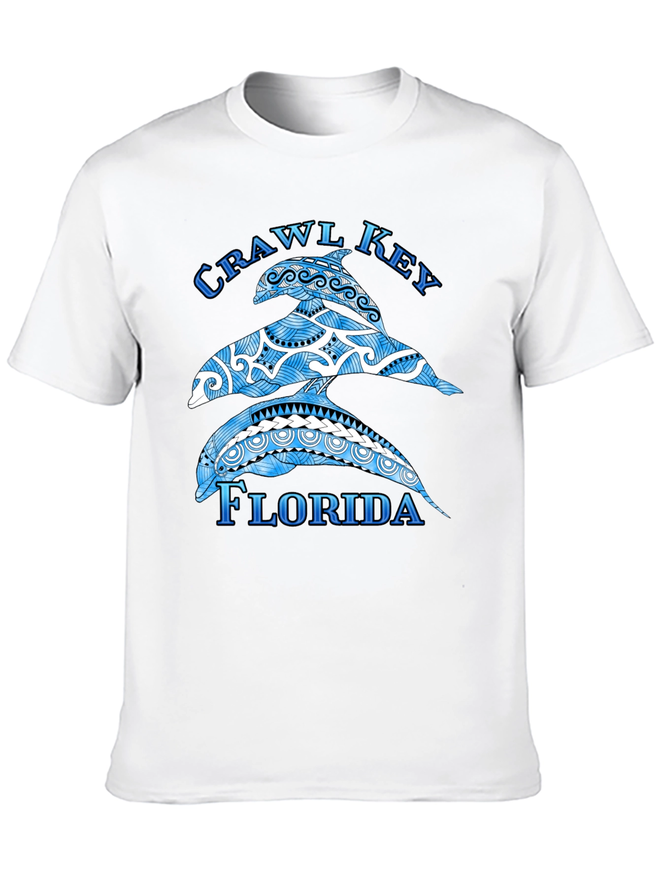 Crawl Key Florida Dolphin T-Shirt