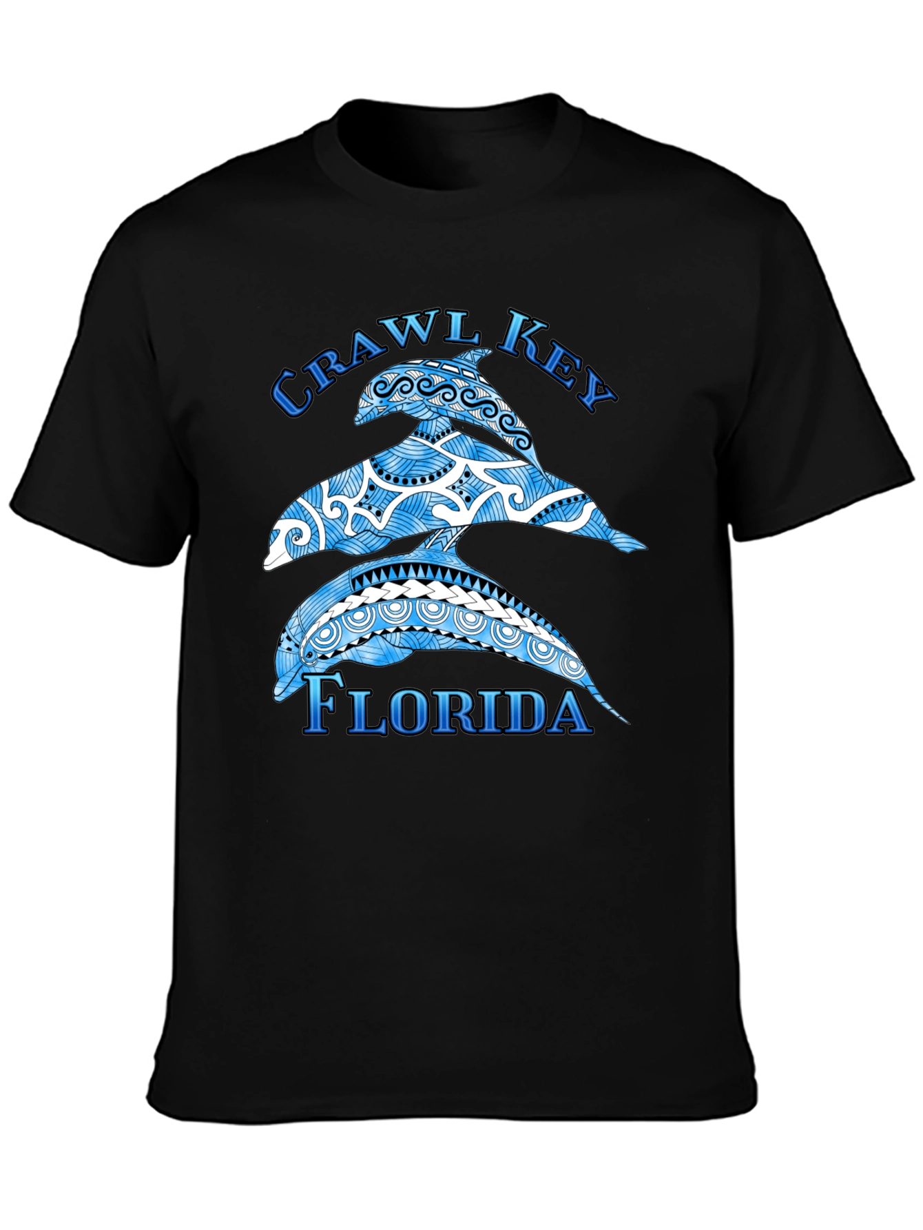 Crawl Key Florida Dolphin T-Shirt