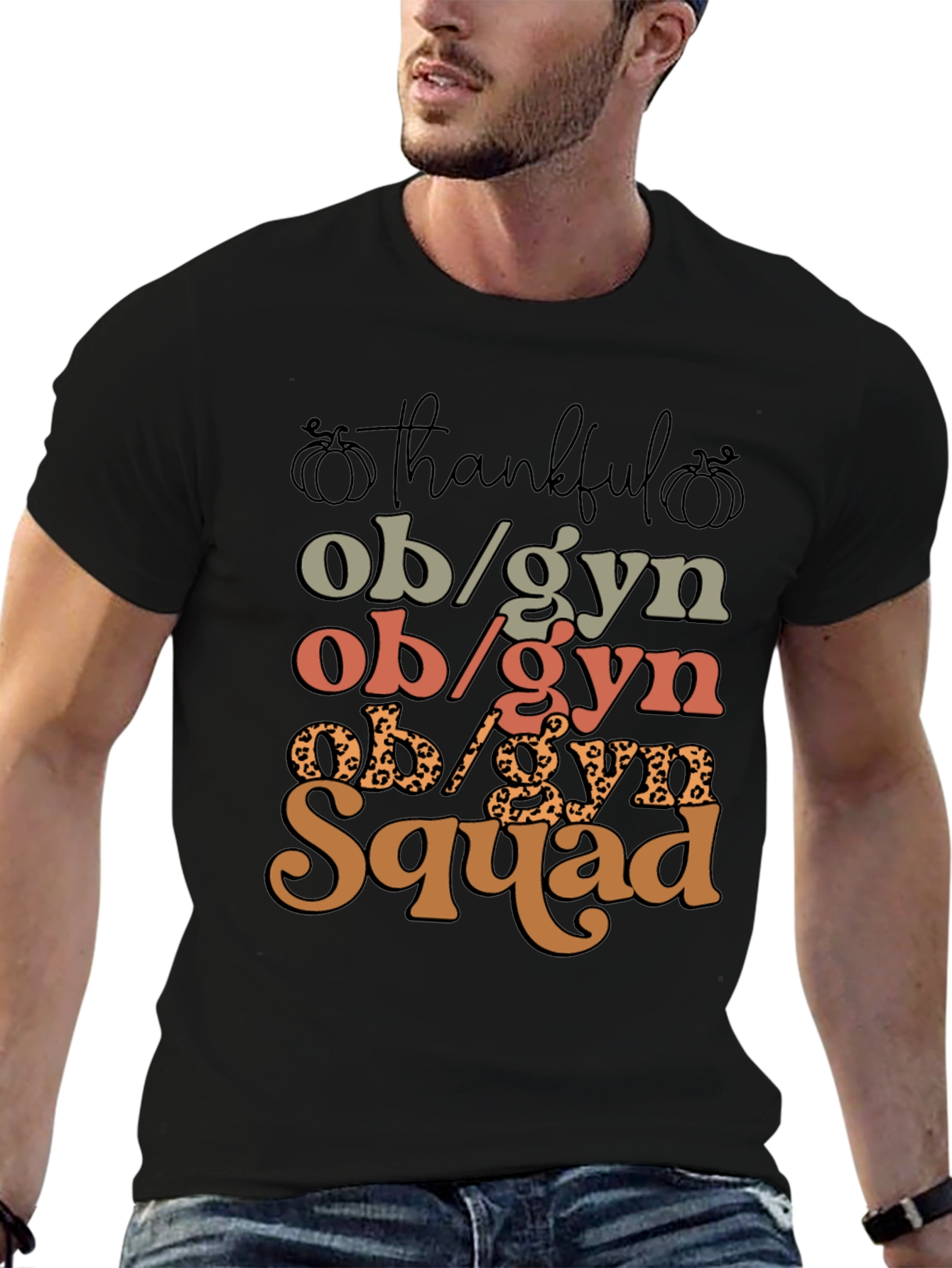 Thankful OB/GYN Squad T-Shirt