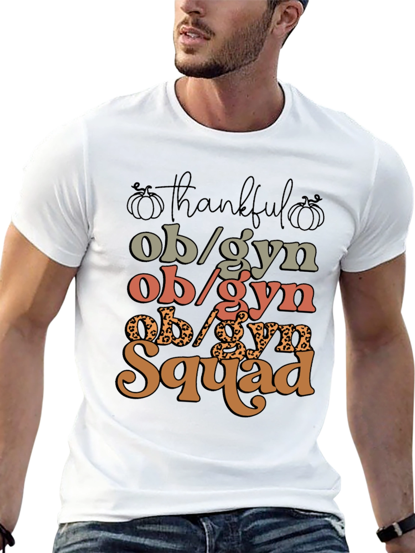 Thankful OB/GYN Squad T-Shirt
