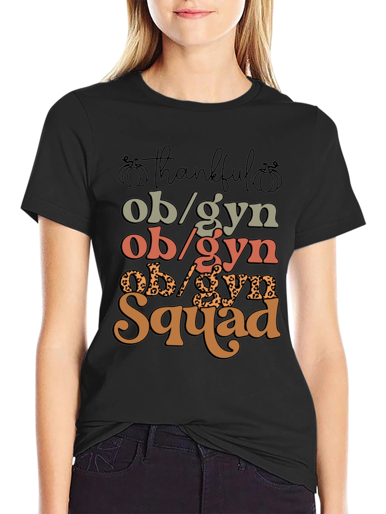 Thankful OB/GYN Squad T-Shirt