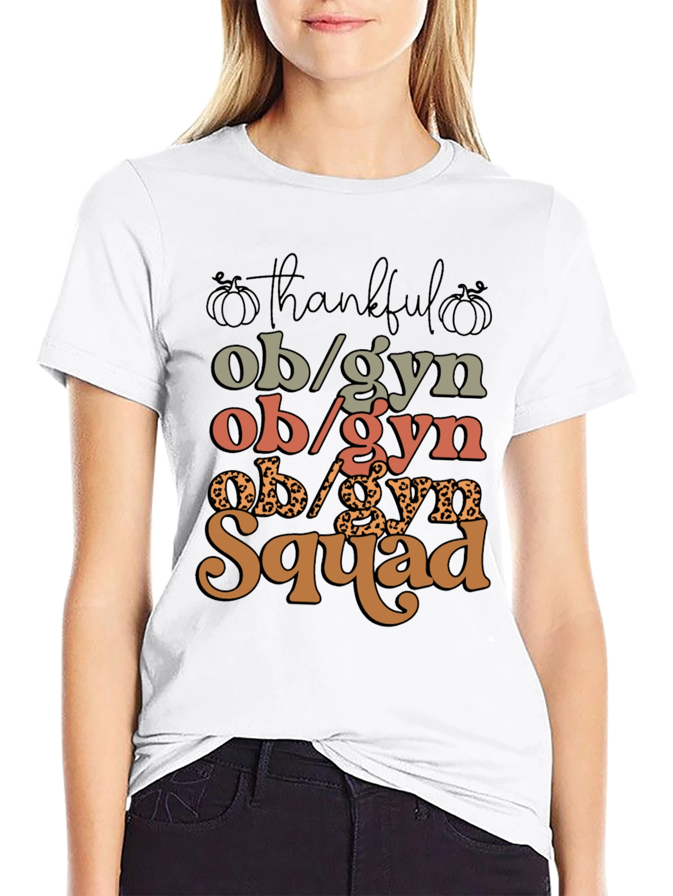 Thankful OB/GYN Squad T-Shirt