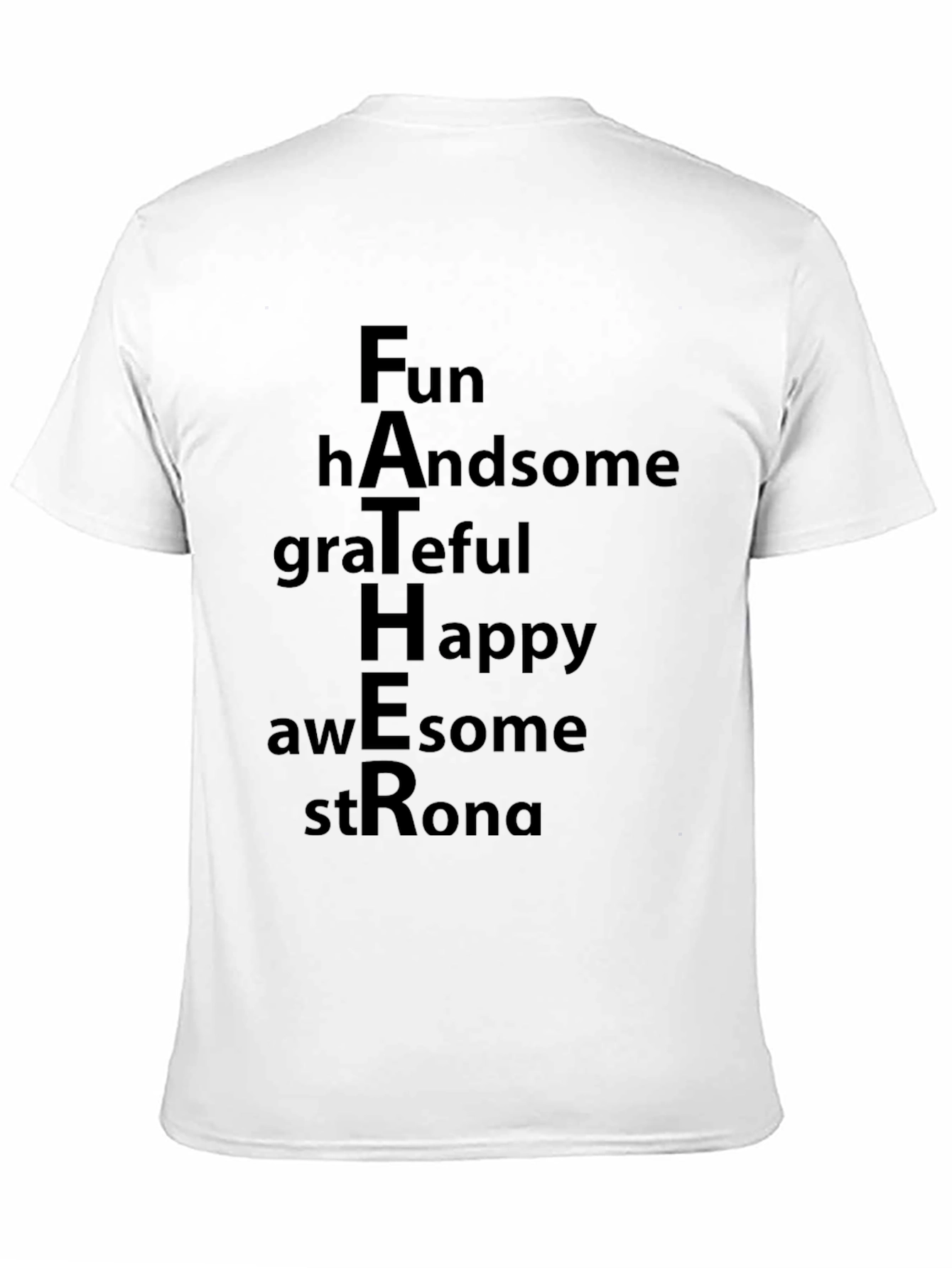 Father Fun Handsome T-Shirt - Mens Graphic Tee