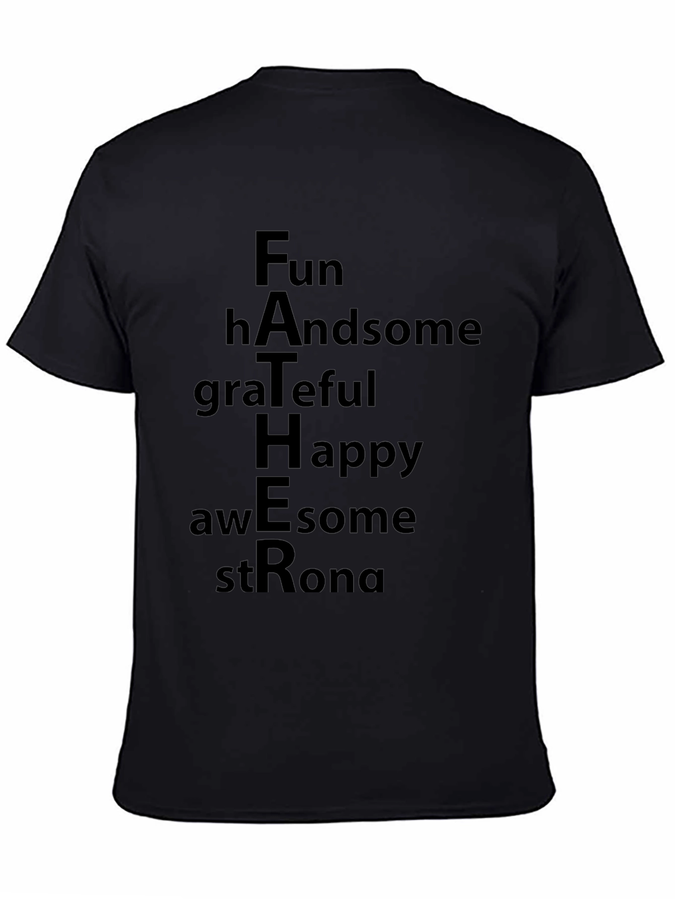 Father Fun Handsome T-Shirt - Mens Graphic Tee