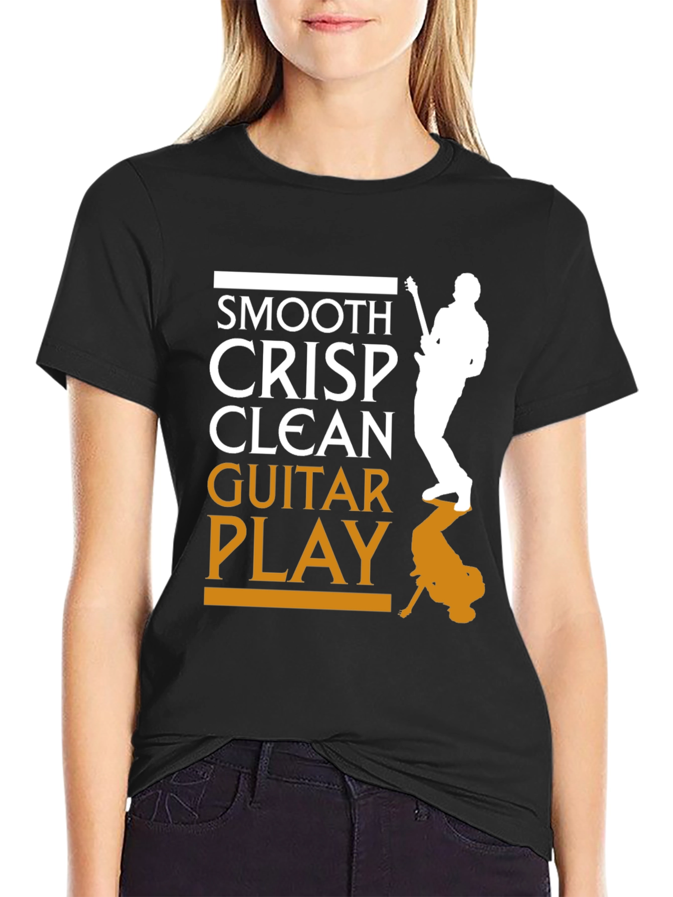 Smooth Guitar Play Graphic Tee